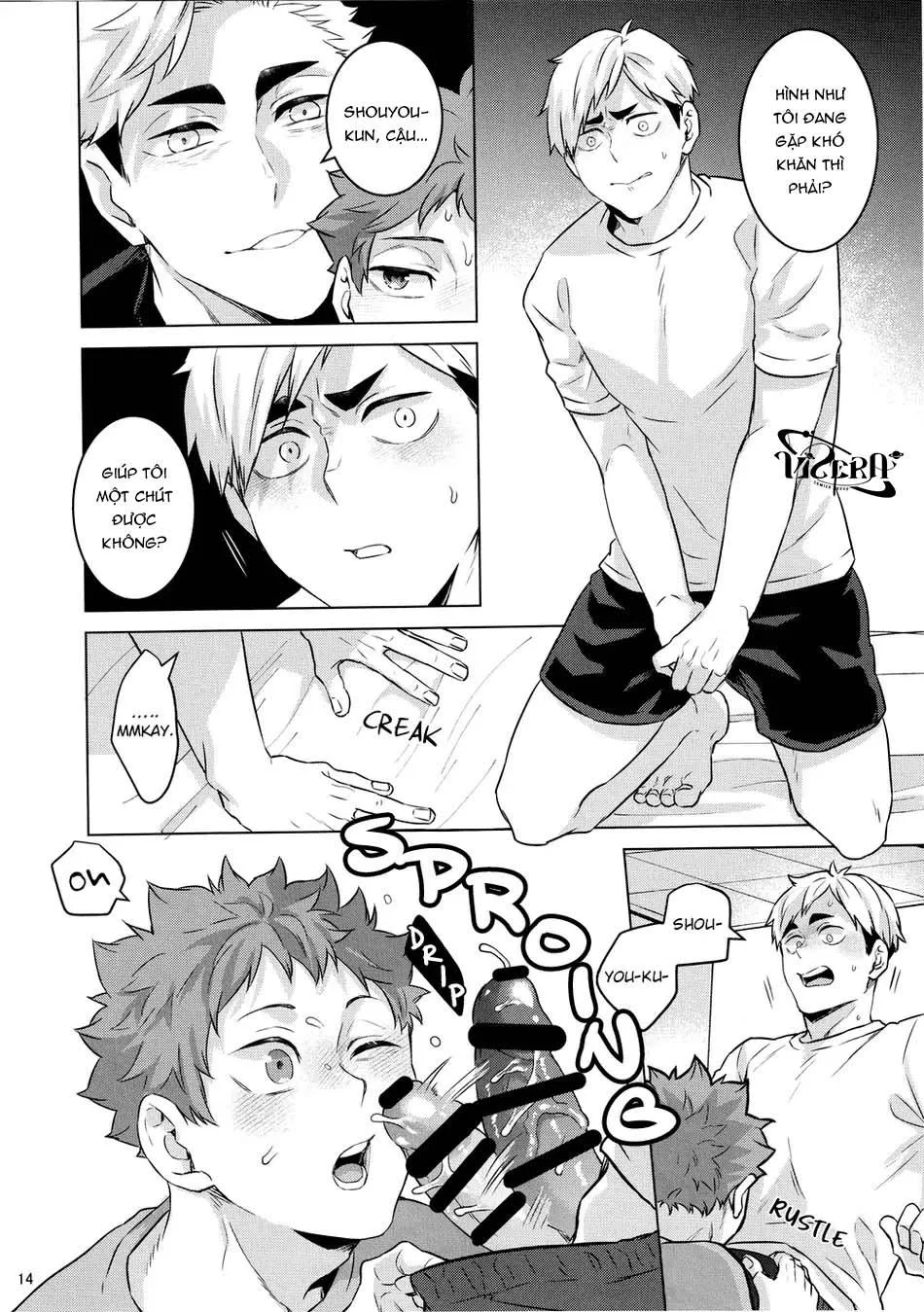Tuyển tập Haikyuu Chapter 3 Trang 12