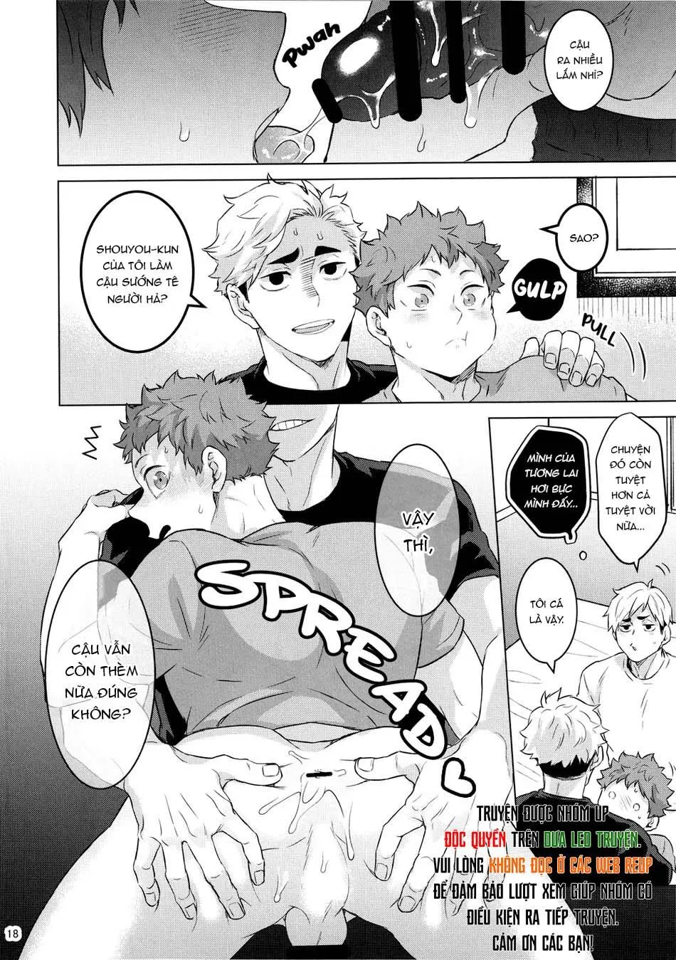 Tuyển tập Haikyuu Chapter 3 Trang 16