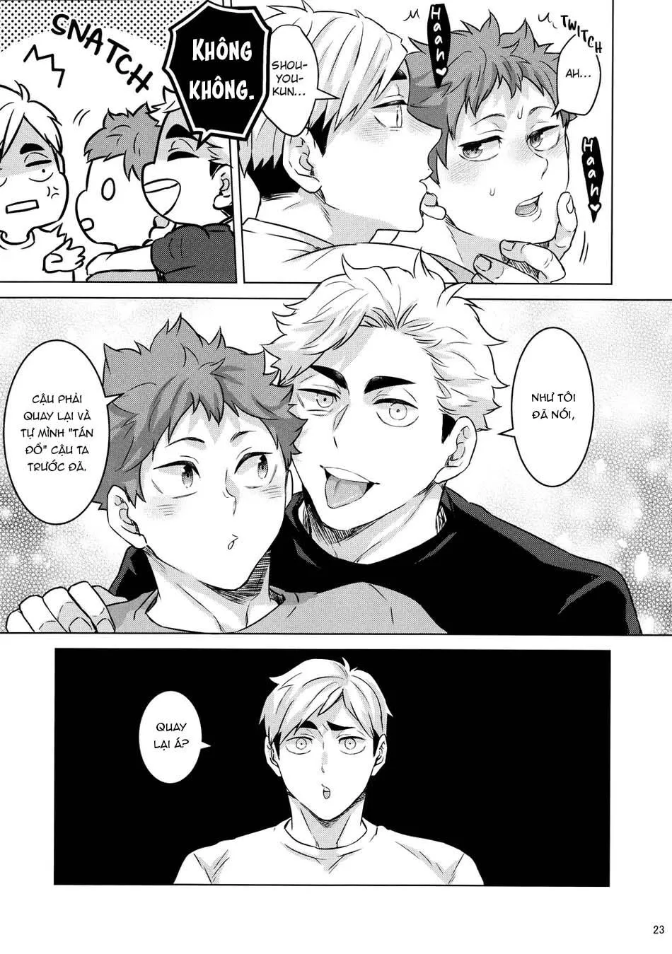 Tuyển tập Haikyuu Chapter 3 Trang 21