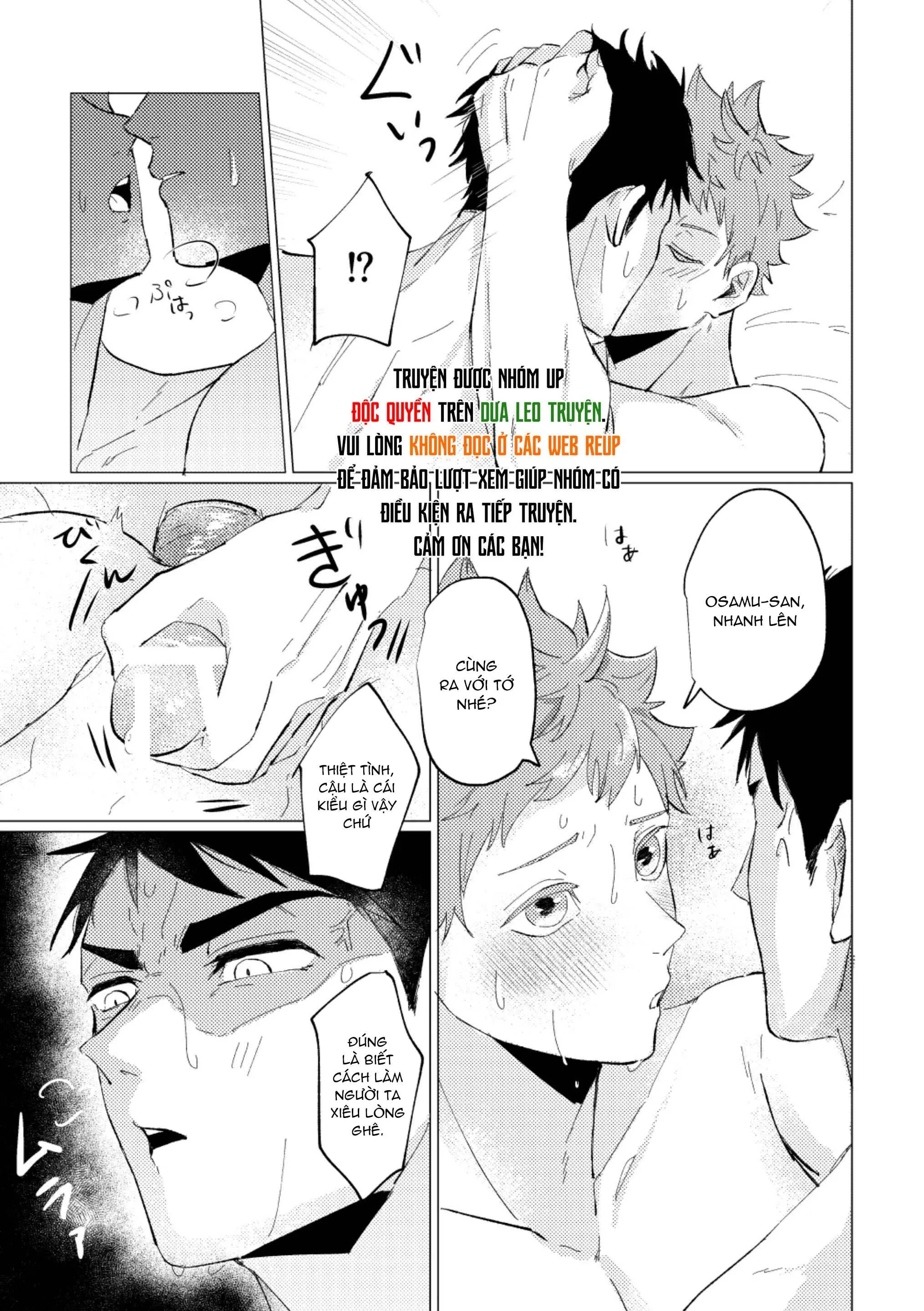 Tuyển tập Haikyuu Chapter 7 Trang 20