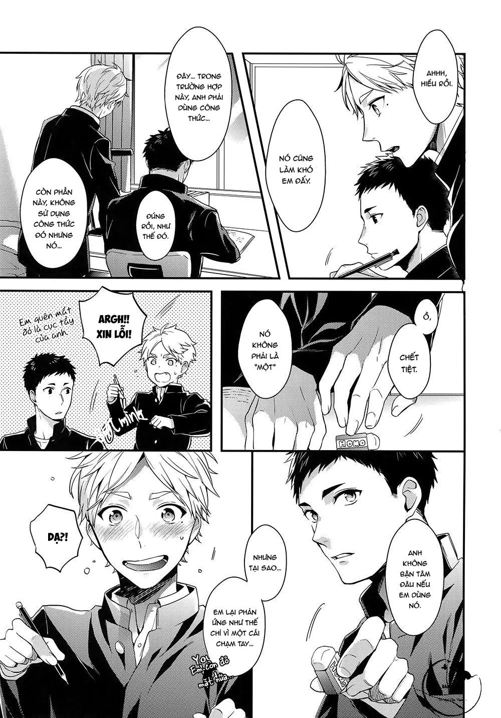 Tuyển Tập Haikyuu dj by Dammei BL Chapter 8 Trang 10