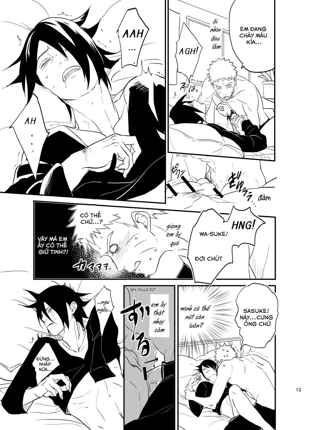 Tuyến tập Naruto DJ HOÀN Chapter 1 Trang 12