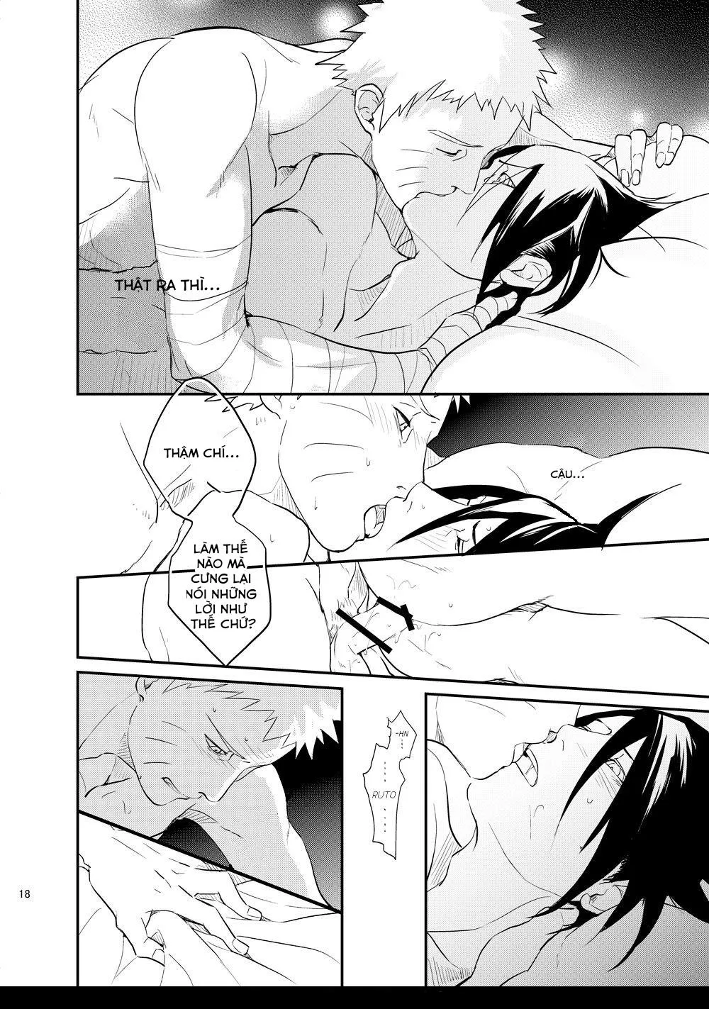 Tuyến tập Naruto DJ HOÀN Chapter 1 Trang 17