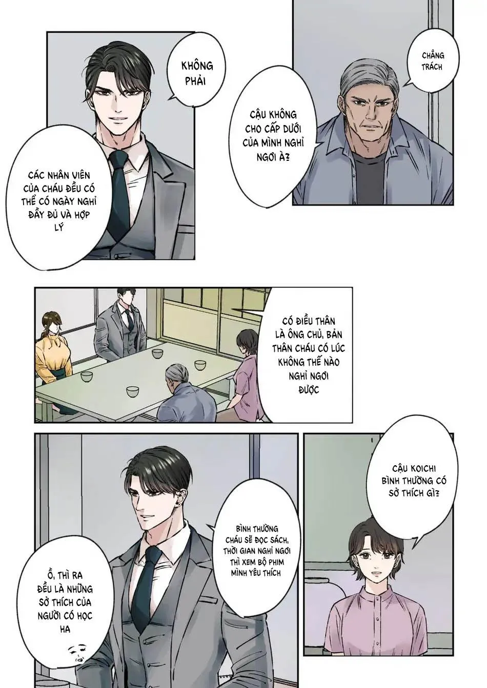 Tuyển tập oneshot của tác giả Hoshitani Kyo Chapter 4 Trang 8