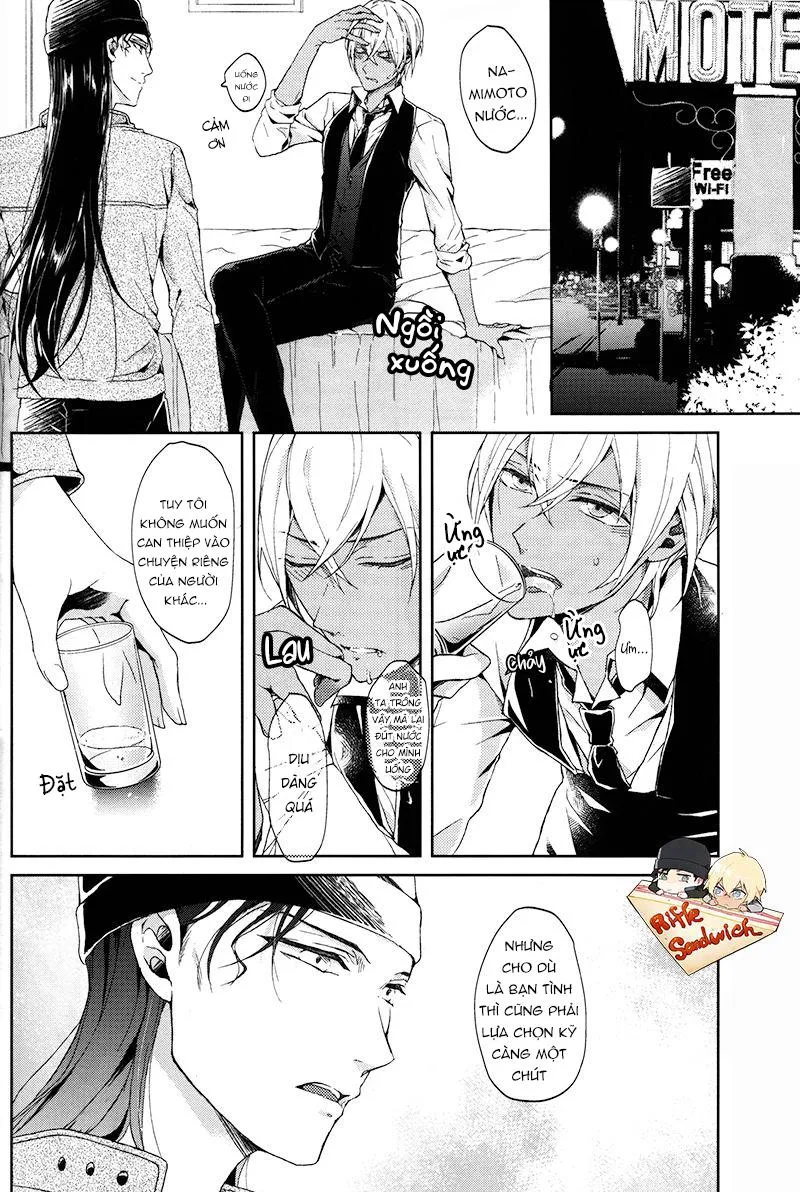 Tuyển tập oneshot Shuuichi Akai x Rei Furuya Chapter 3 Trang 16