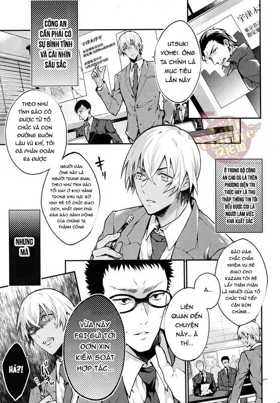 Tuyển tập oneshot Shuuichi Akai x Rei Furuya Chapter 7 Trang 3