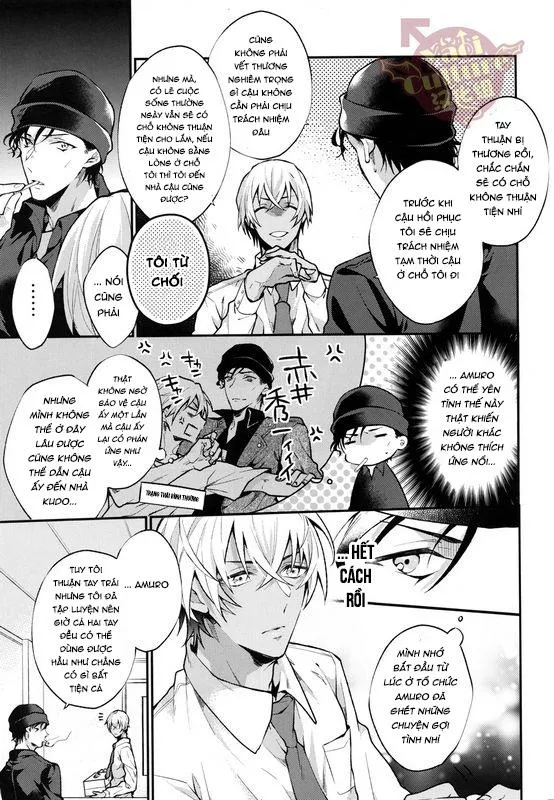 Tuyển tập oneshot Shuuichi Akai x Rei Furuya Chapter 7 Trang 9