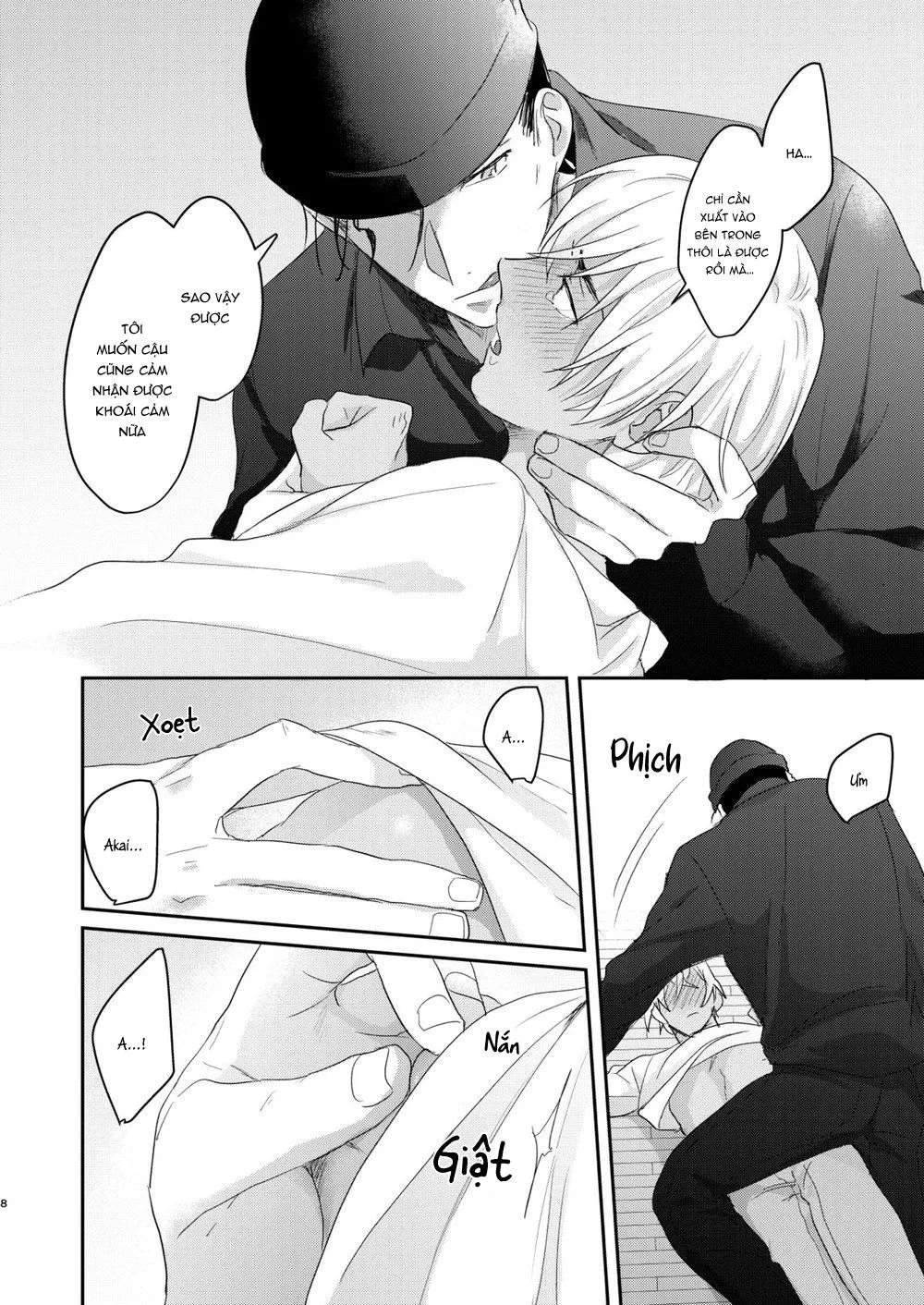 Tuyển tập oneshot Shuuichi Akai x Rei Furuya Chapter 1 Trang 7