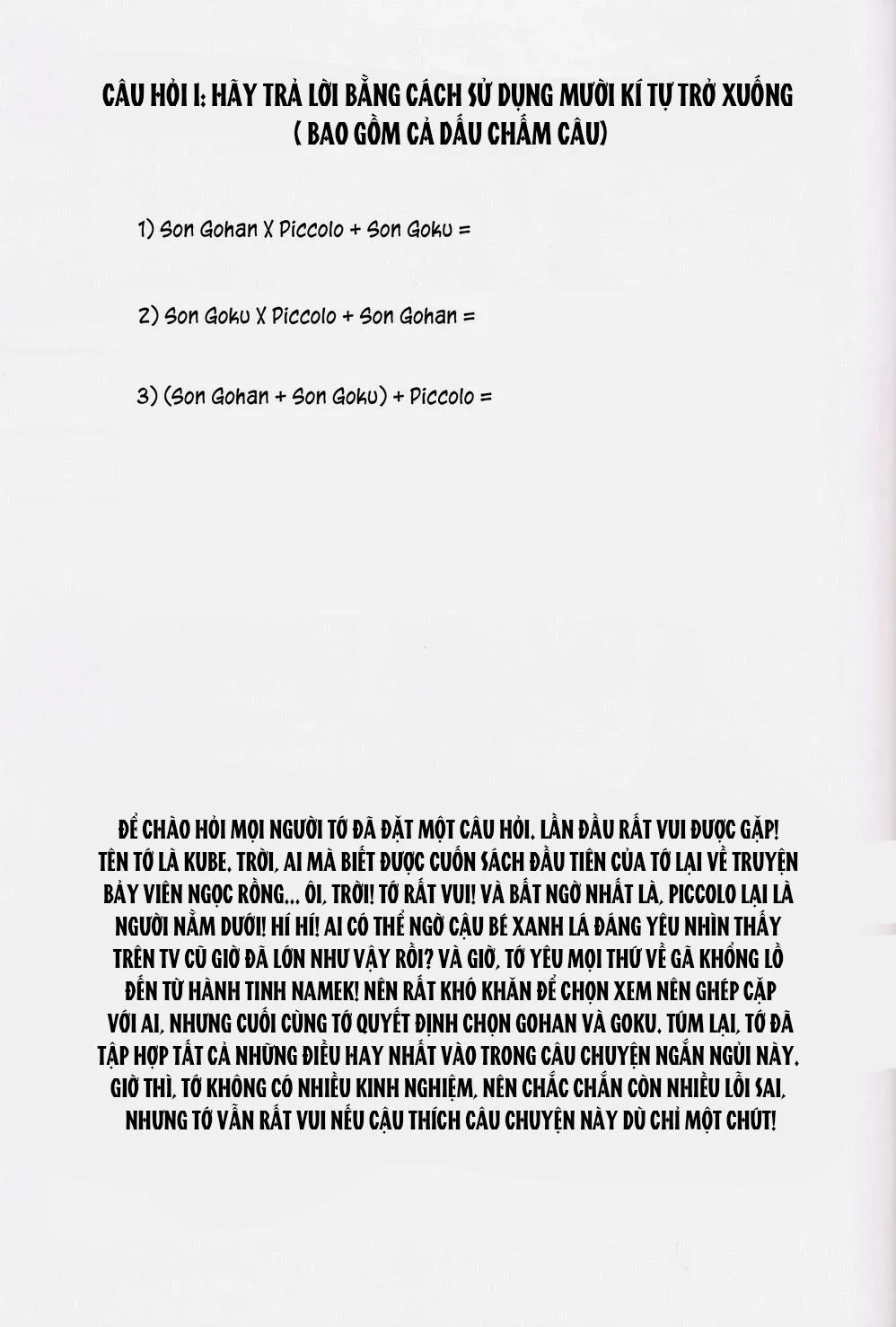 Tuyển tập truyện doujinshi Chapter 14 Trang 10