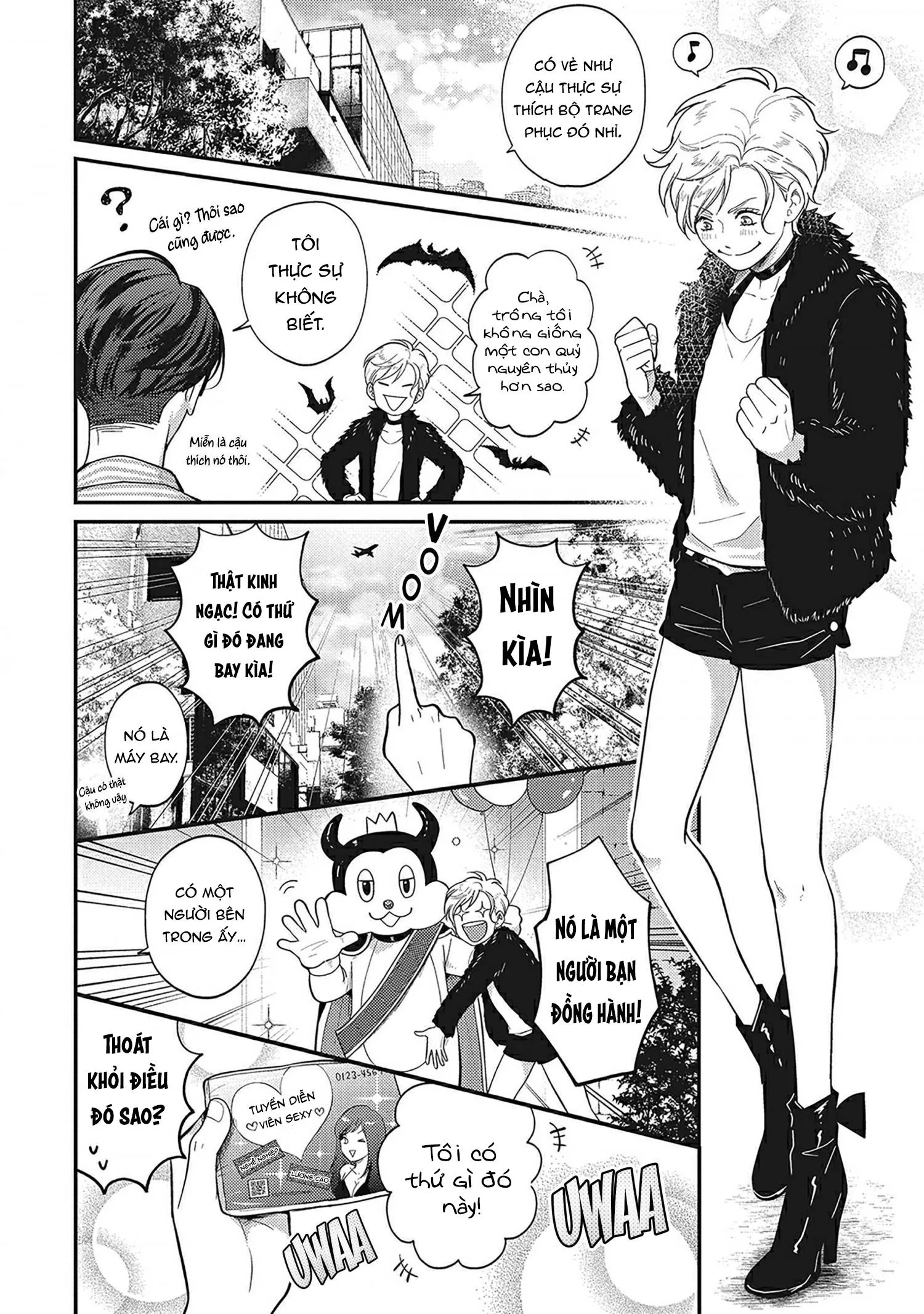 UCHI NO KOAKUMA-KUN HOÀN Chapter 3 Trang 11