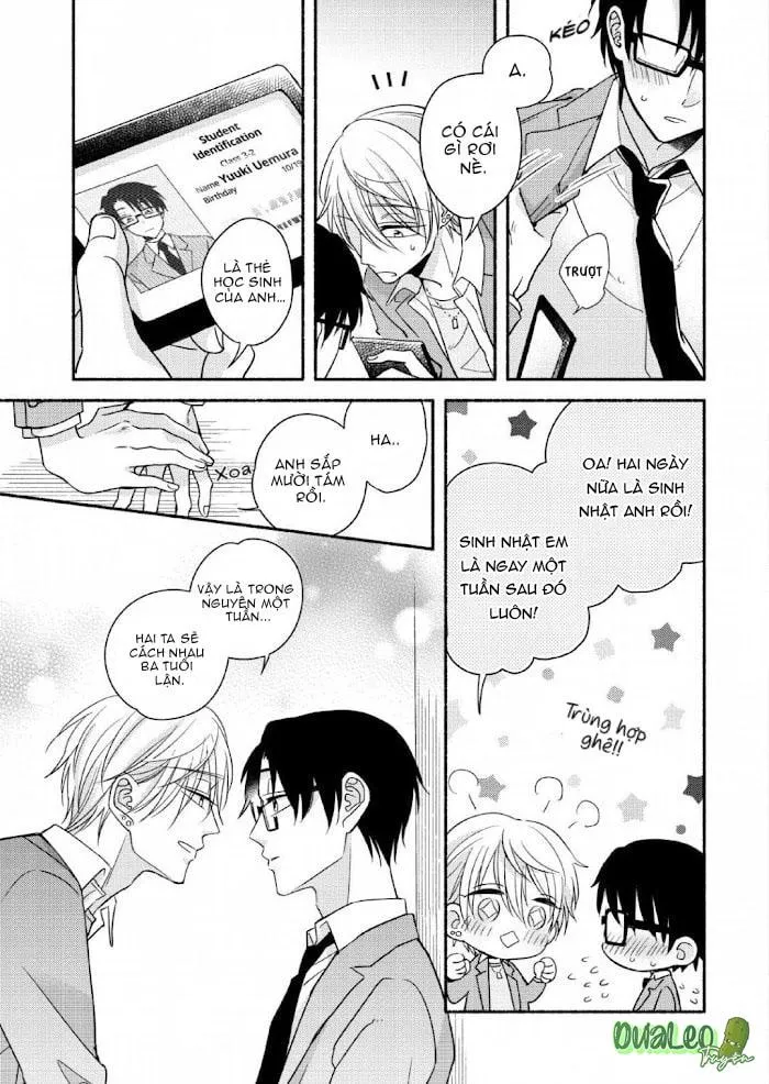 Uemura-kun là bé ngoan Chapter 3 Trang 5