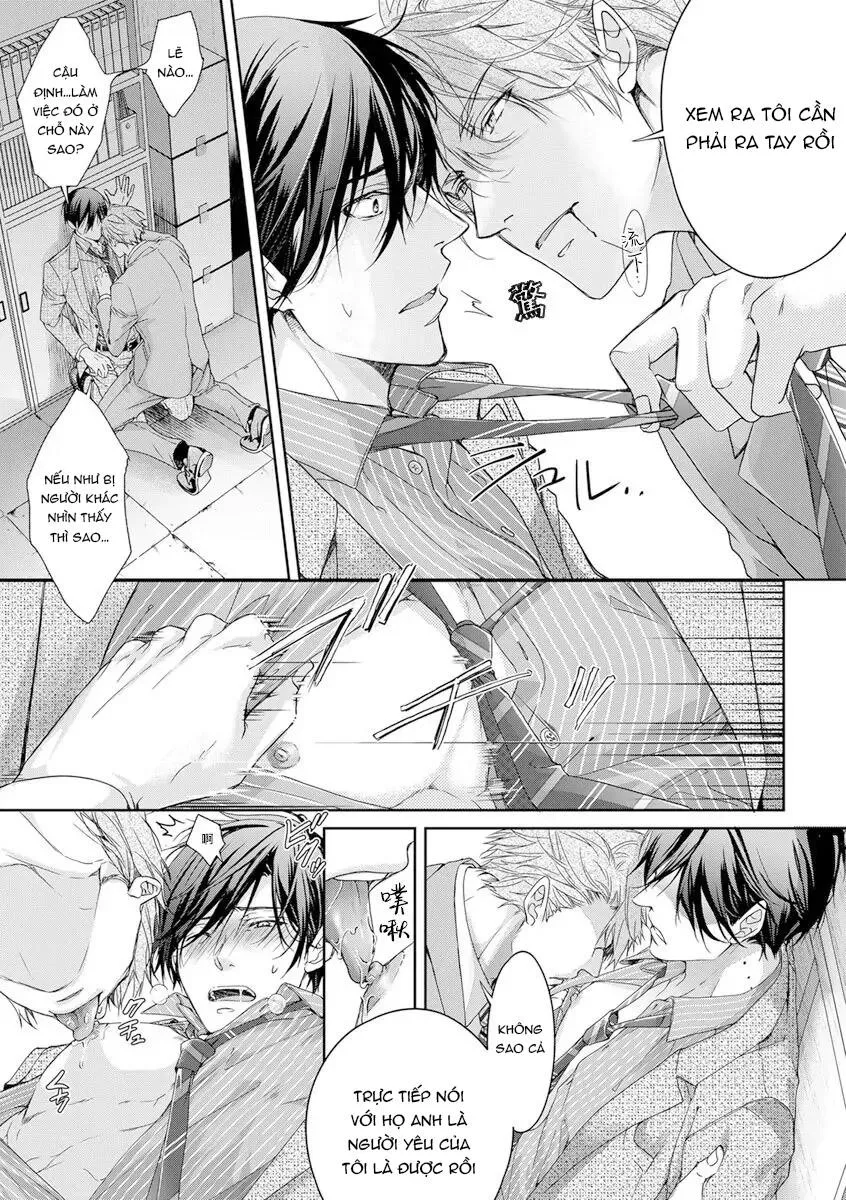 Ura Aka ga Shinnyuu Shain ni Baremashita Chapter 5 Trang 12