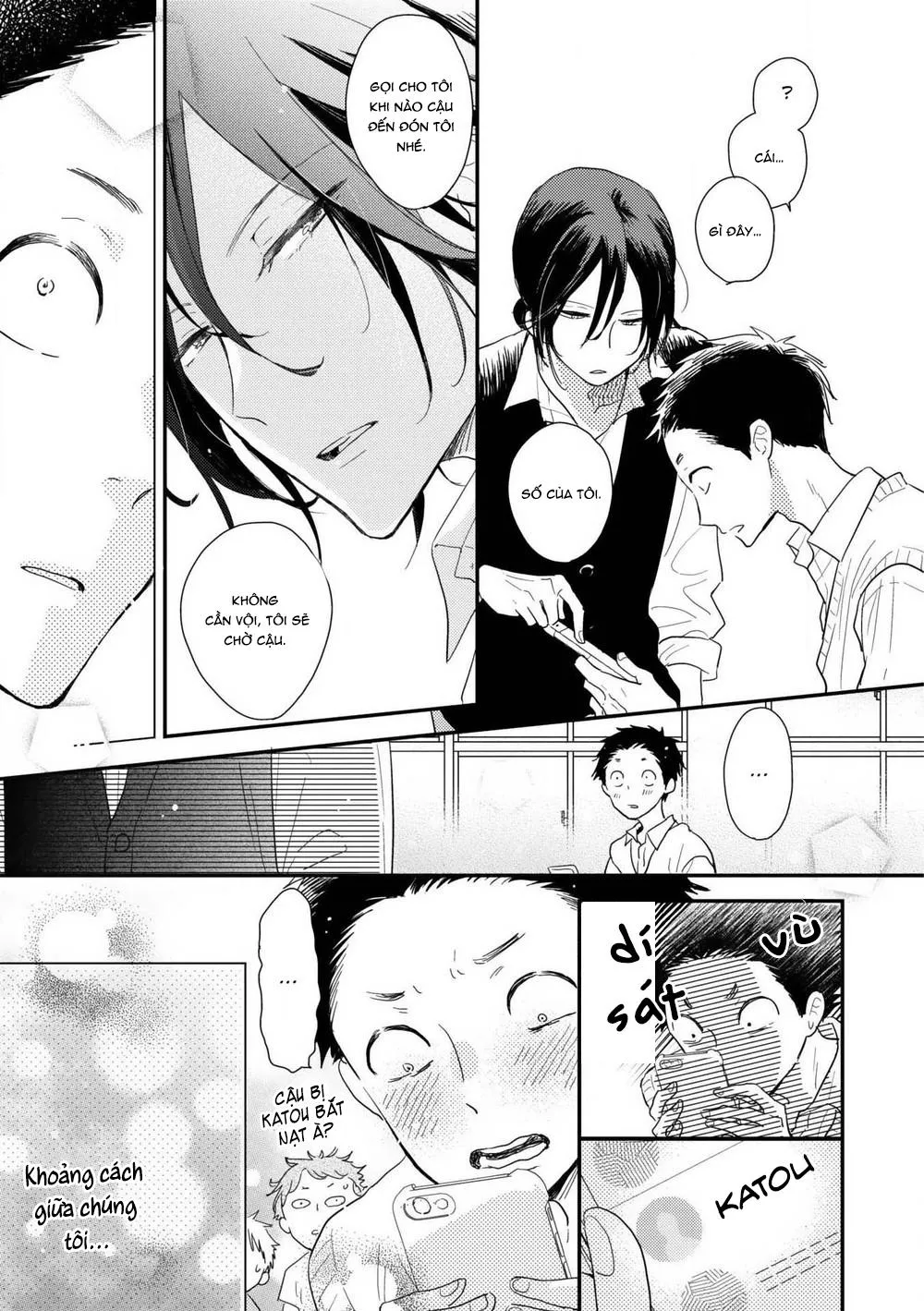 Ushiro no Seki no Katou-kun Chapter 2 Trang 10