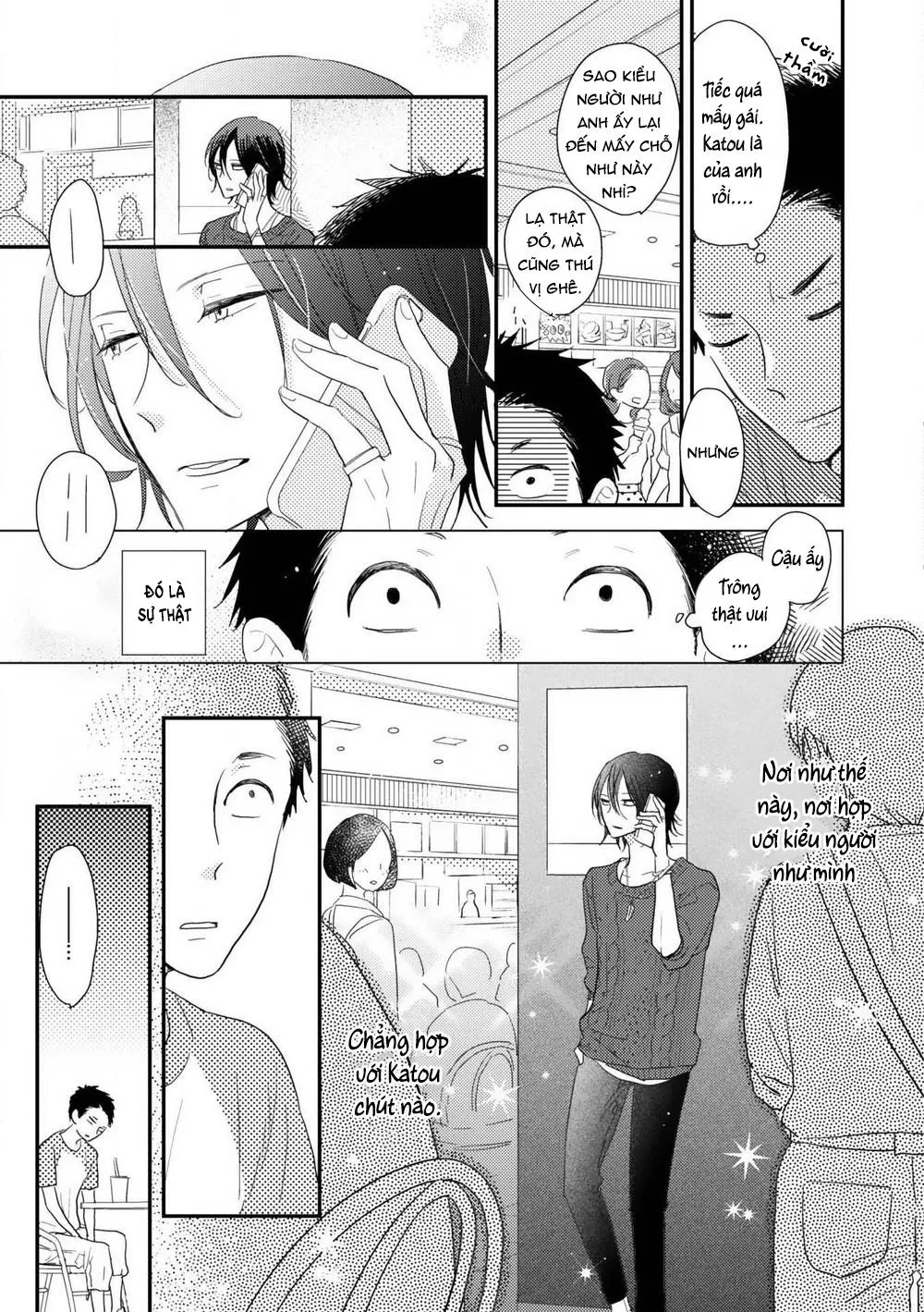 Ushiro no Seki no Katou-kun Chapter 2 Trang 22