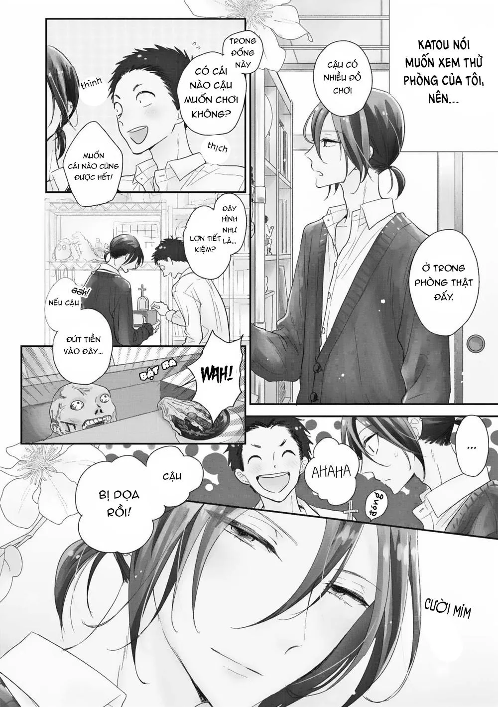 Ushiro no Seki no Katou-kun Chapter 3 Trang 5