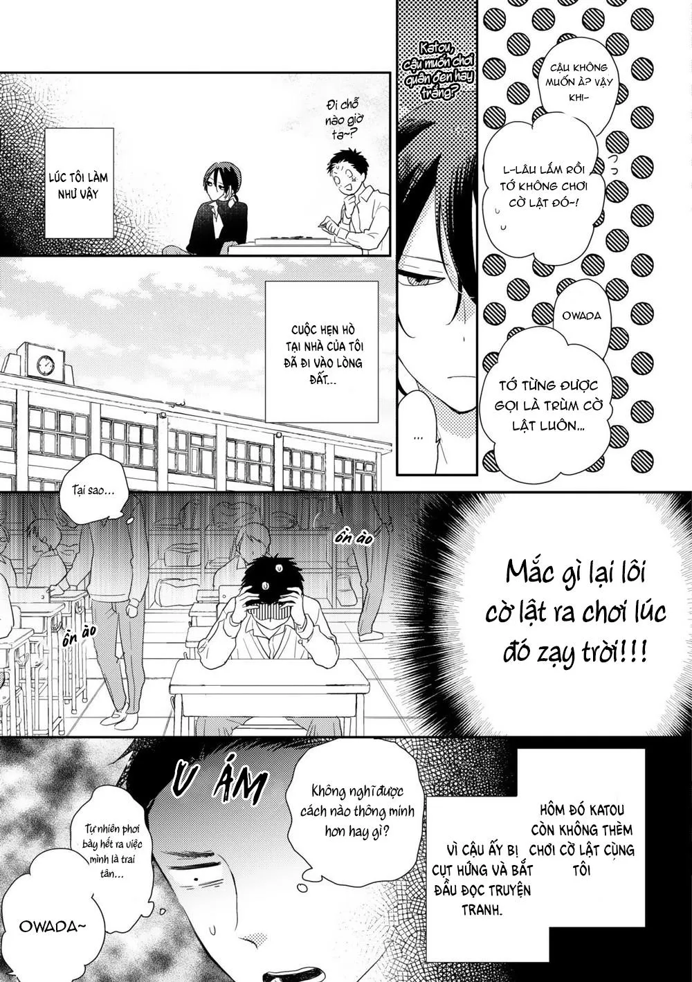 Ushiro no Seki no Katou-kun Chapter 3 Trang 10