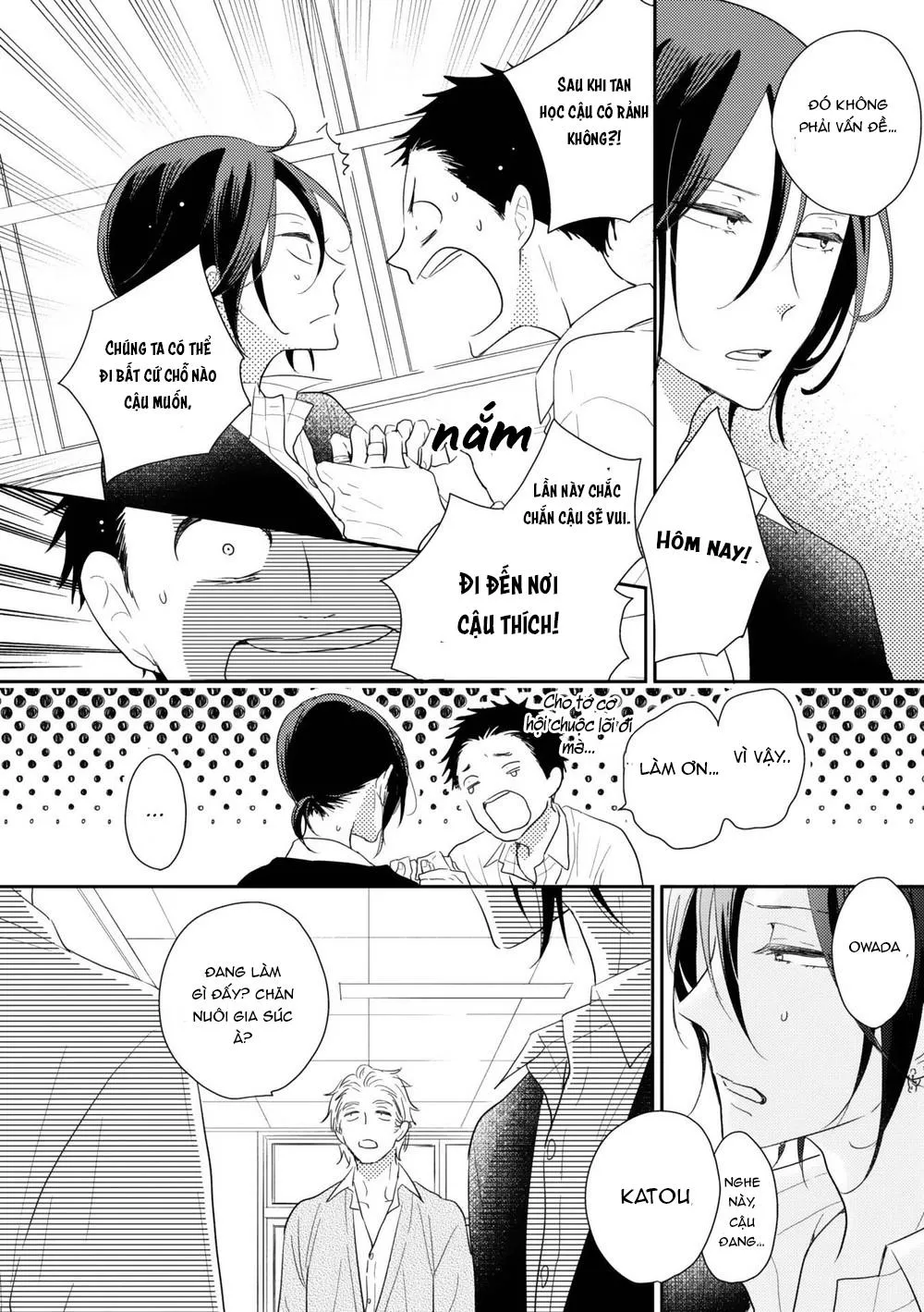 Ushiro no Seki no Katou-kun Chapter 3 Trang 13