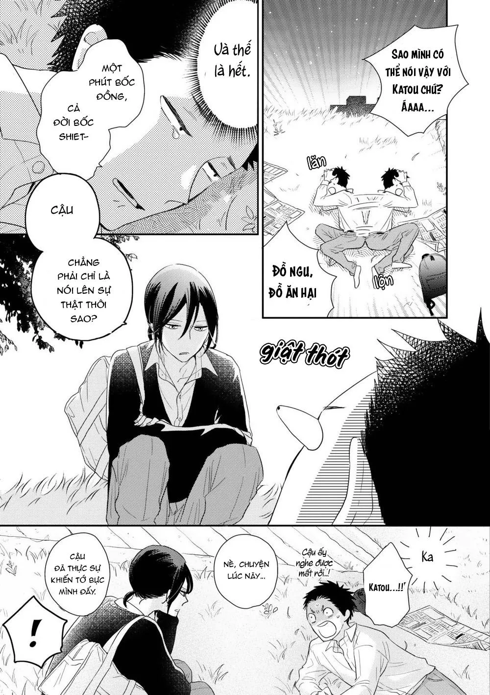 Ushiro no Seki no Katou-kun Chapter 3 Trang 30