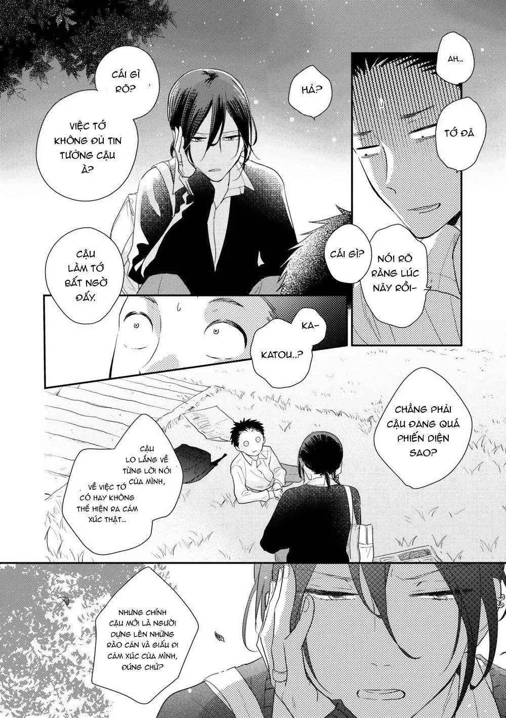 Ushiro no Seki no Katou-kun Chapter 3 Trang 31