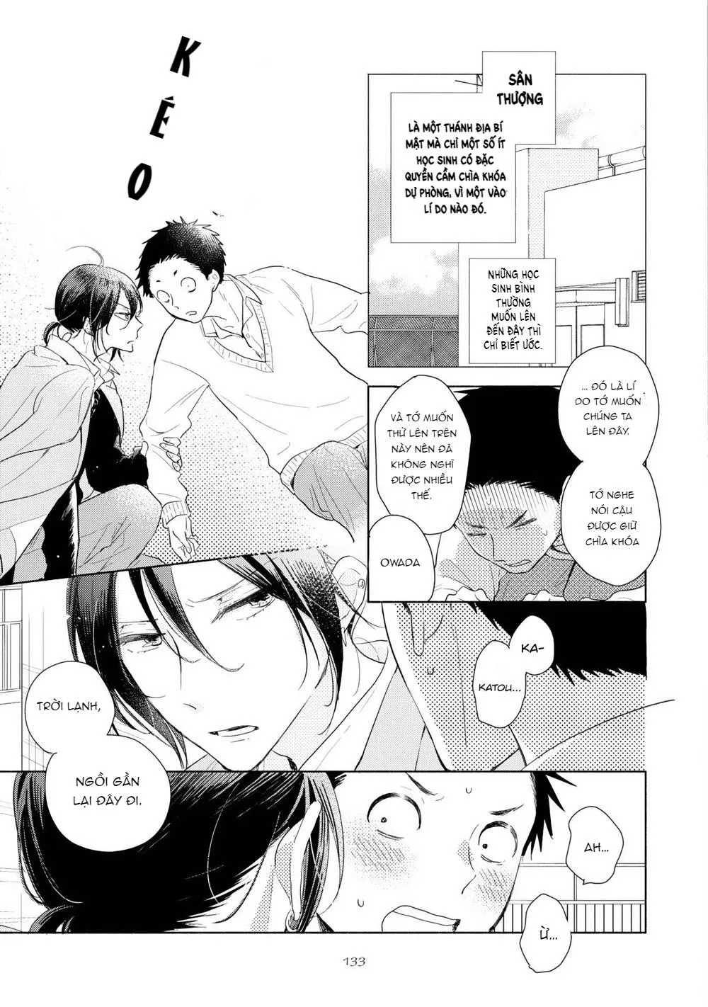 Ushiro no Seki no Katou-kun Chapter 4 Trang 6