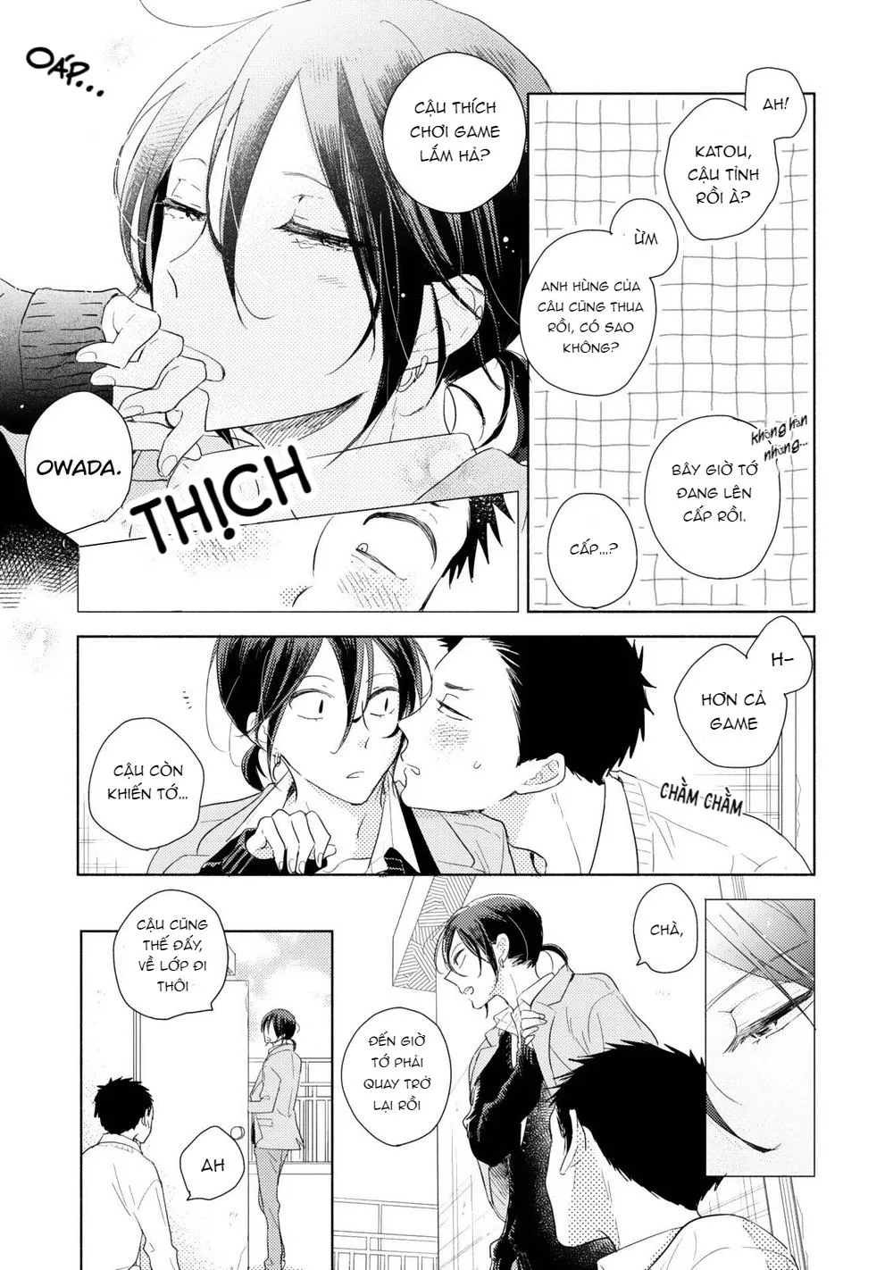 Ushiro no Seki no Katou-kun Chapter 4 Trang 8