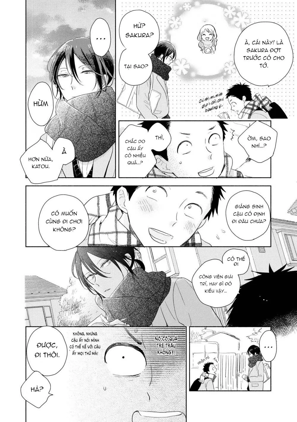 Ushiro no Seki no Katou-kun Chapter 4 Trang 15