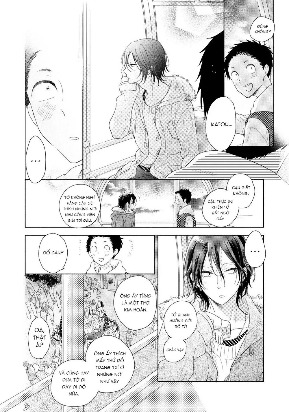 Ushiro no Seki no Katou-kun Chapter 4 Trang 25