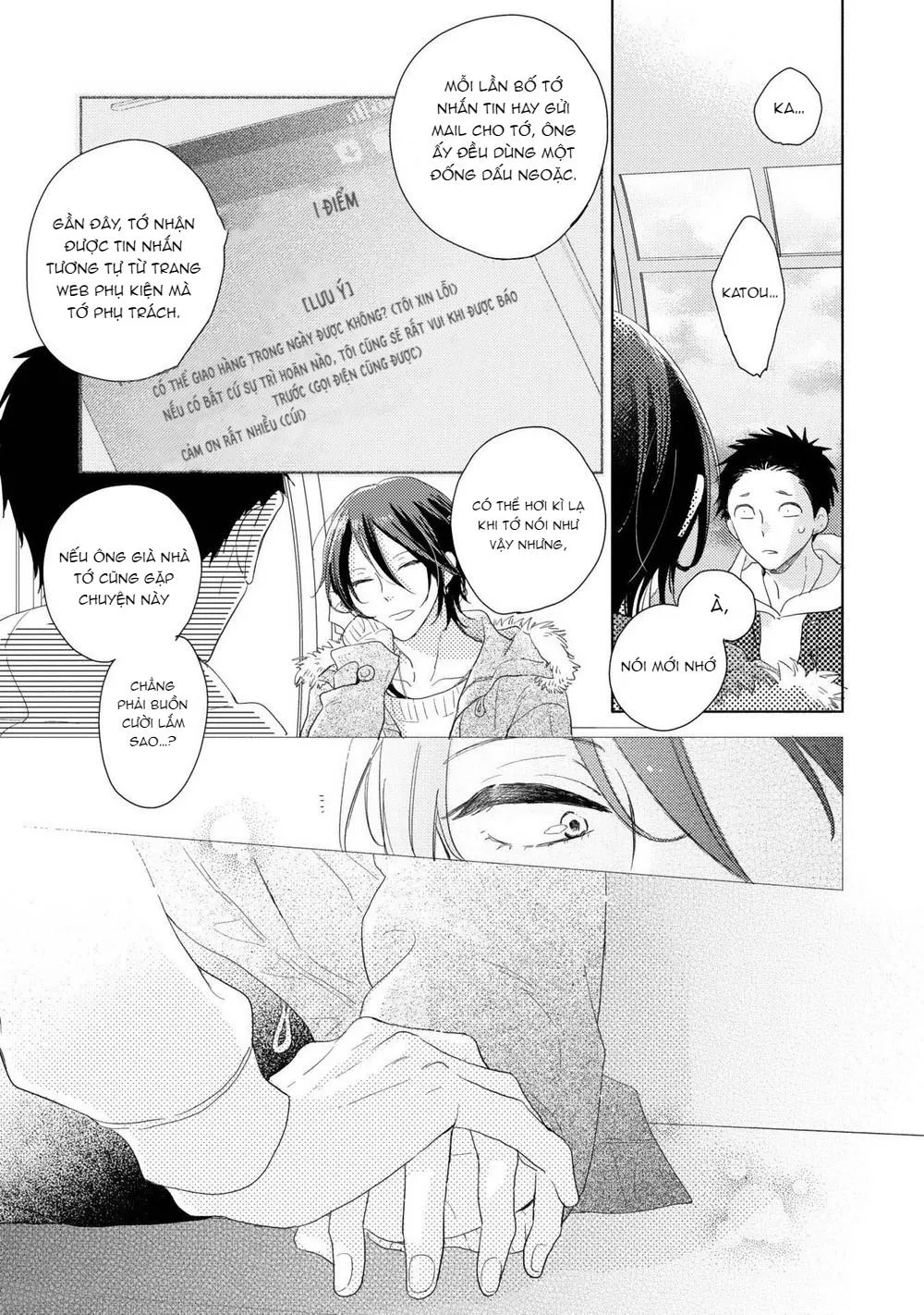 Ushiro no Seki no Katou-kun Chapter 4 Trang 28