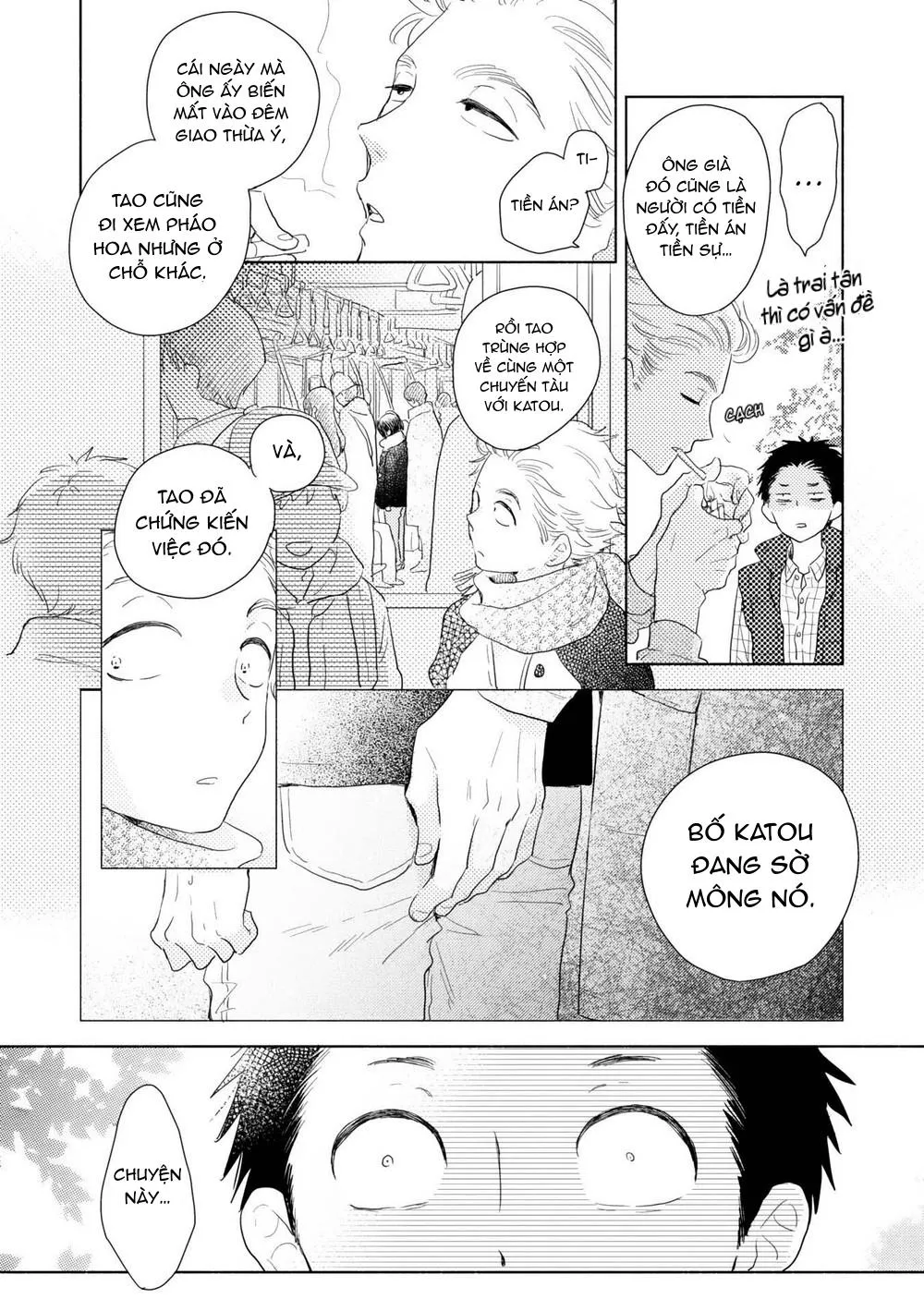 Ushiro no Seki no Katou-kun Chapter 5 Trang 8