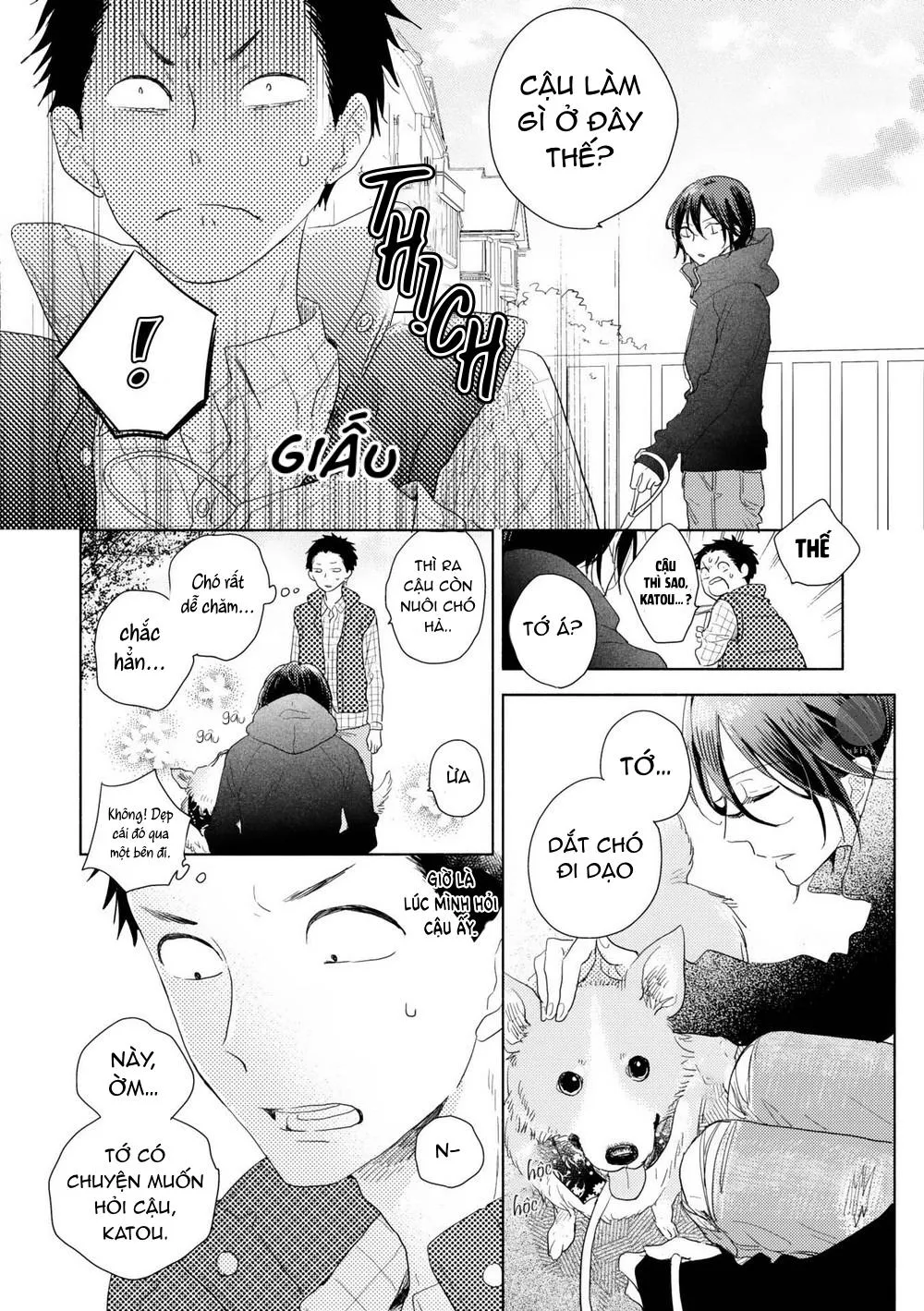 Ushiro no Seki no Katou-kun Chapter 5 Trang 14