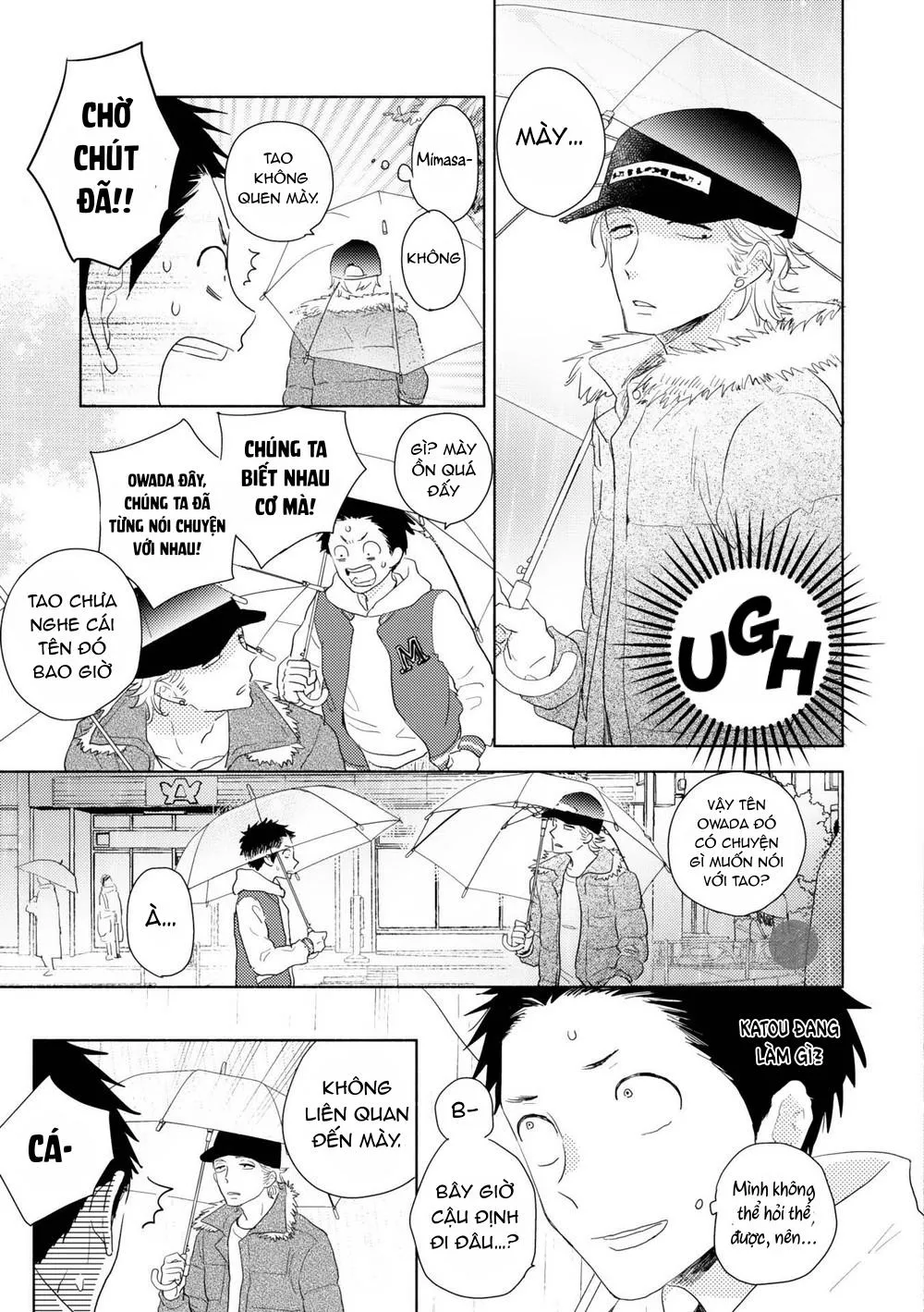 Ushiro no Seki no Katou-kun Chapter 5 Trang 21