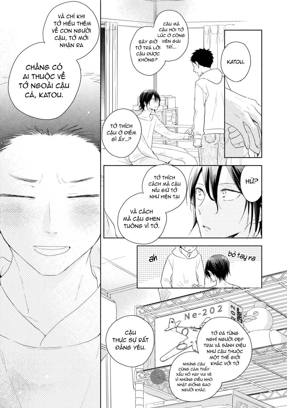 Ushiro no Seki no Katou-kun Chapter 5 Trang 35