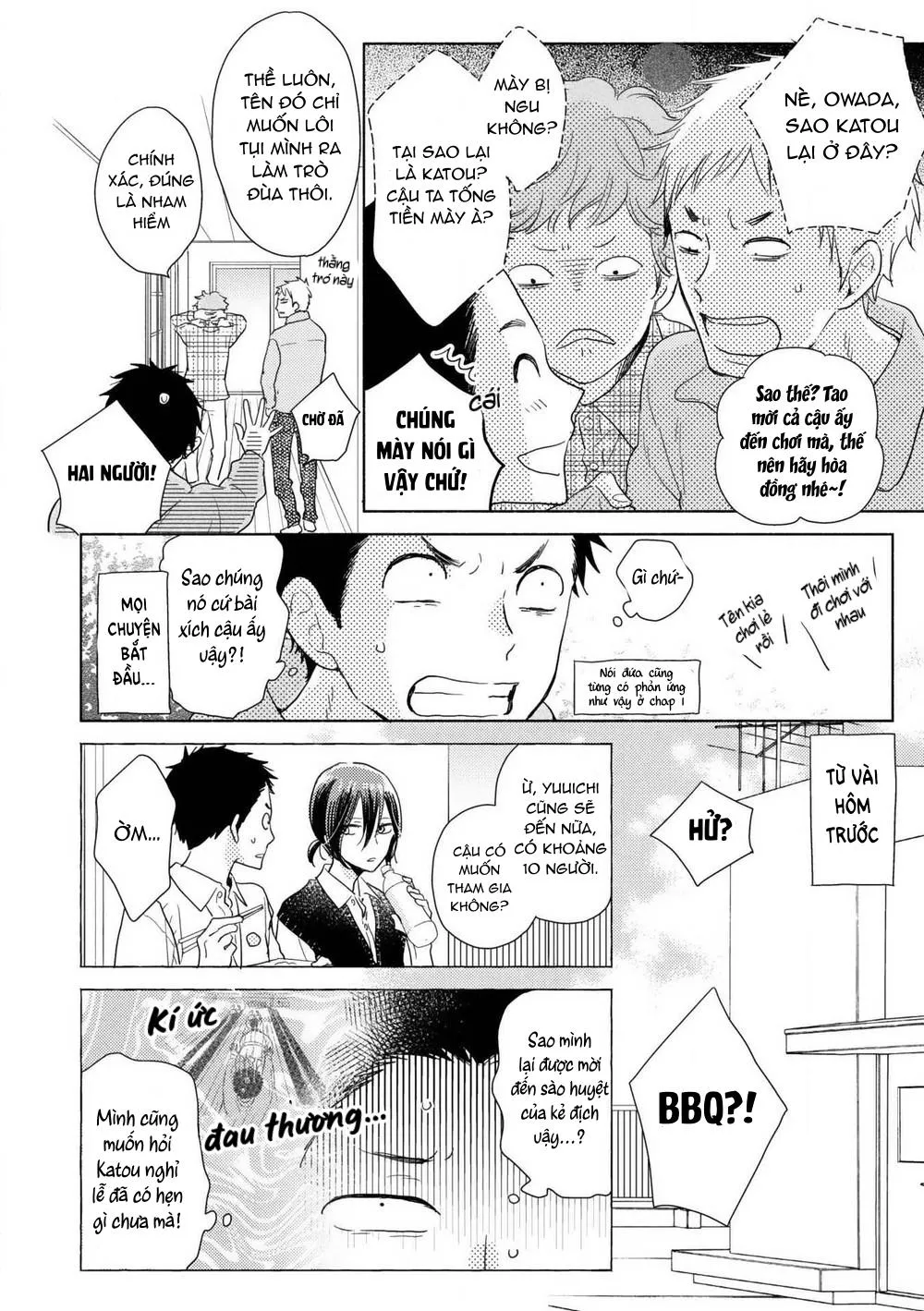 Ushiro no Seki no Katou-kun Chapter 5 Trang 52