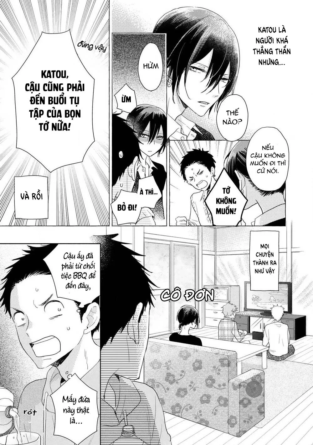Ushiro no Seki no Katou-kun Chapter 5 Trang 53