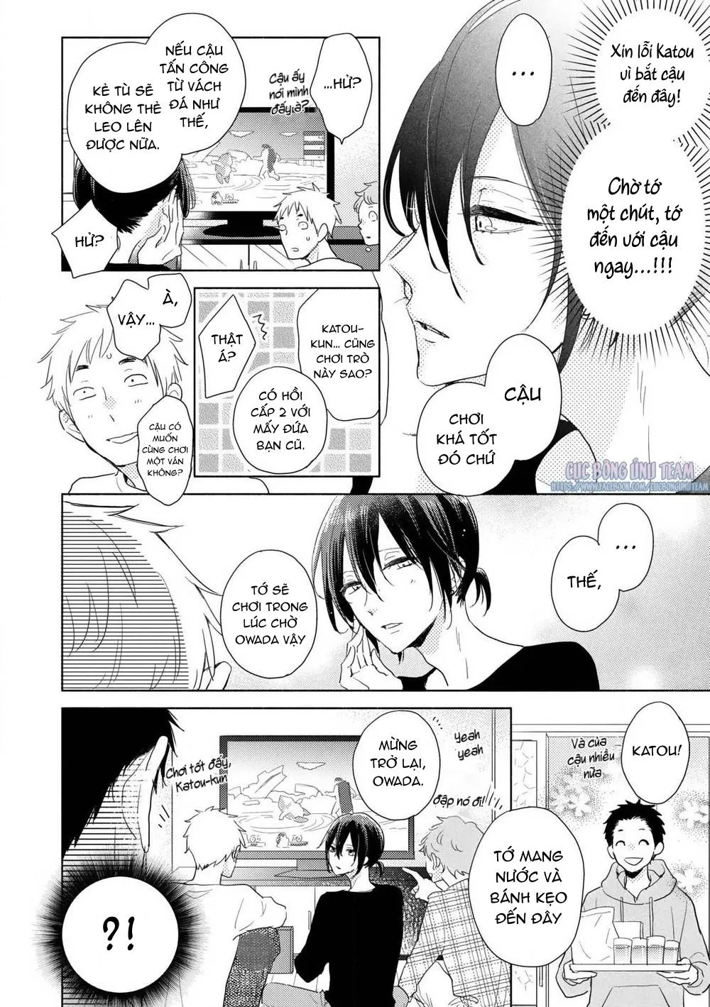 Ushiro no Seki no Katou-kun Chapter 5 Trang 54
