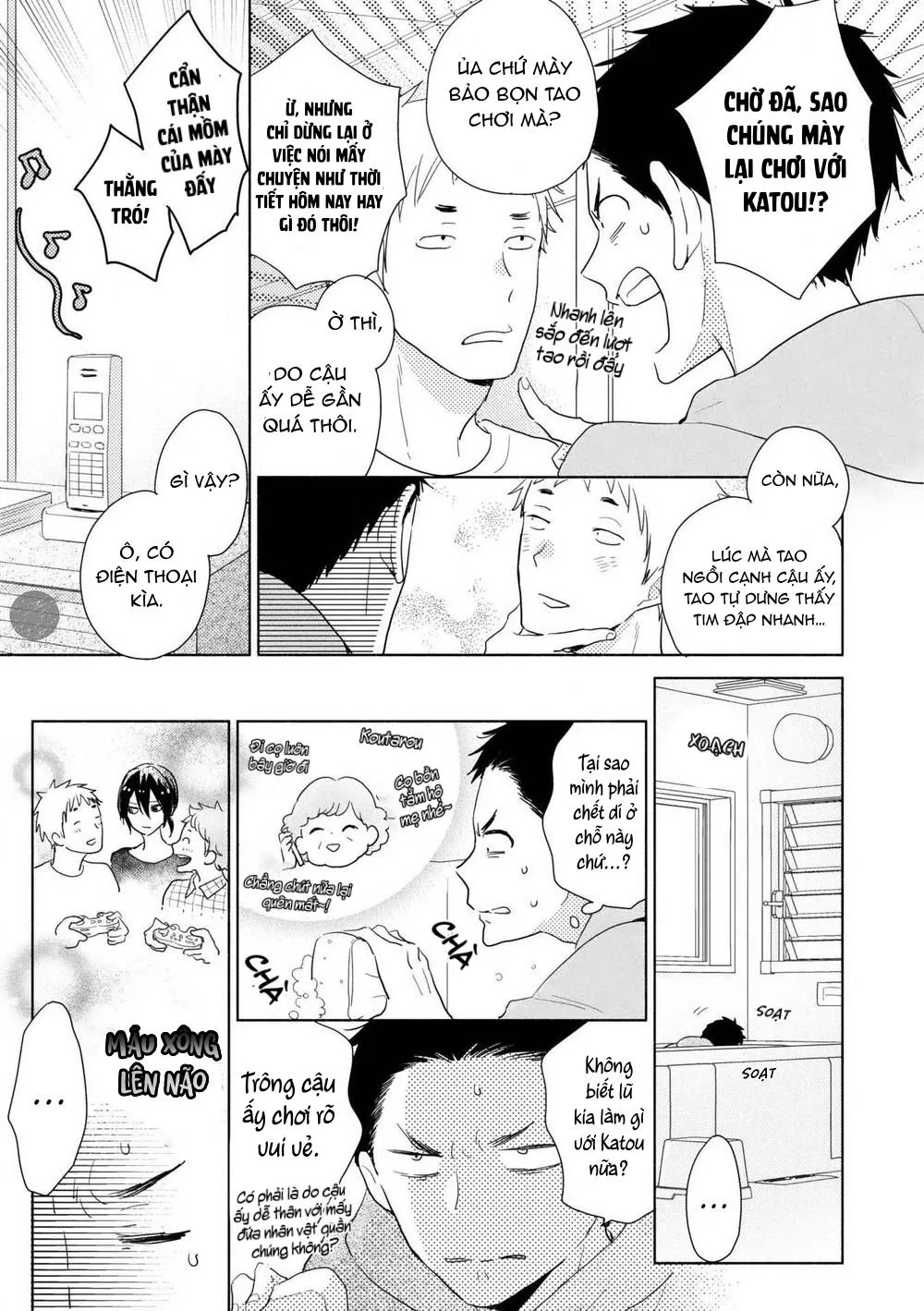 Ushiro no Seki no Katou-kun Chapter 5 Trang 55