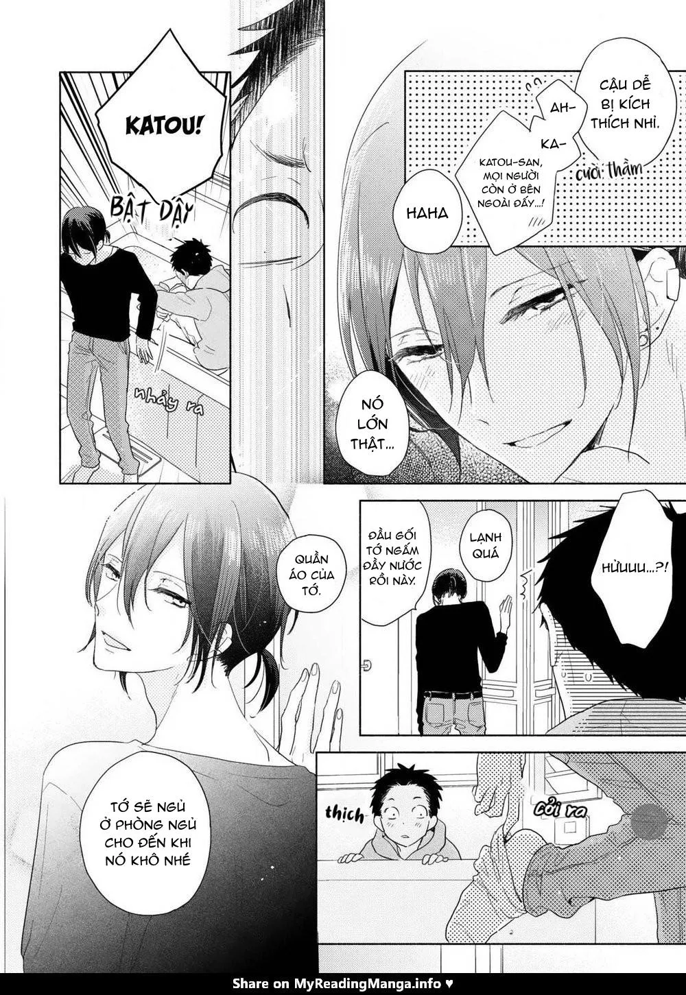 Ushiro no Seki no Katou-kun Chapter 5 Trang 60