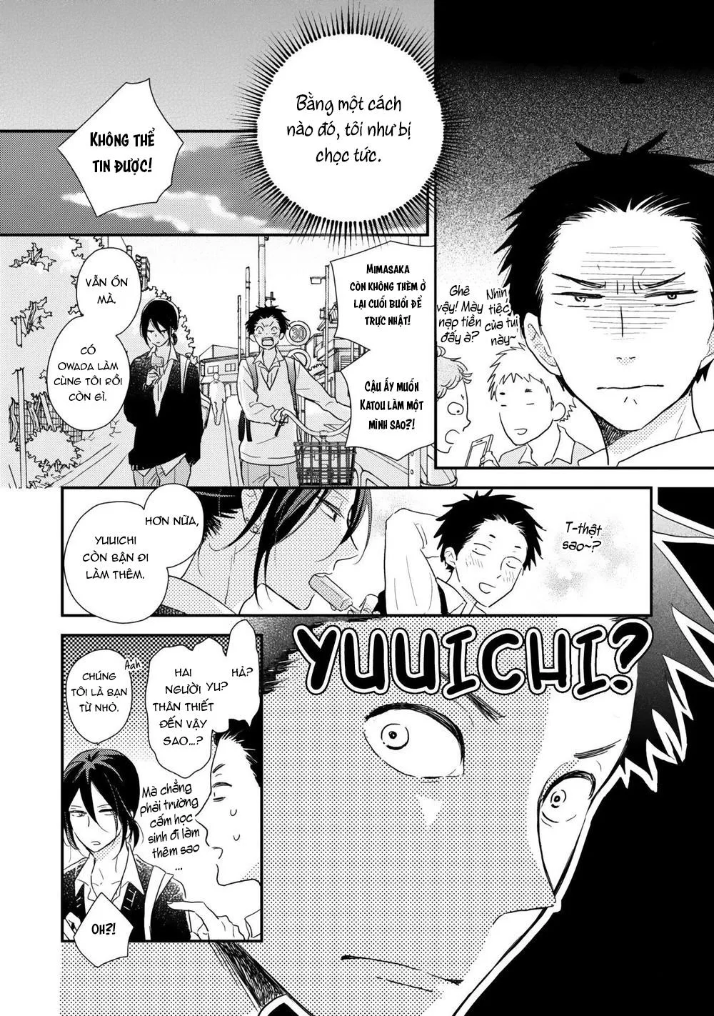 Ushiro no Seki no Katou-kun Chapter 1 Trang 20