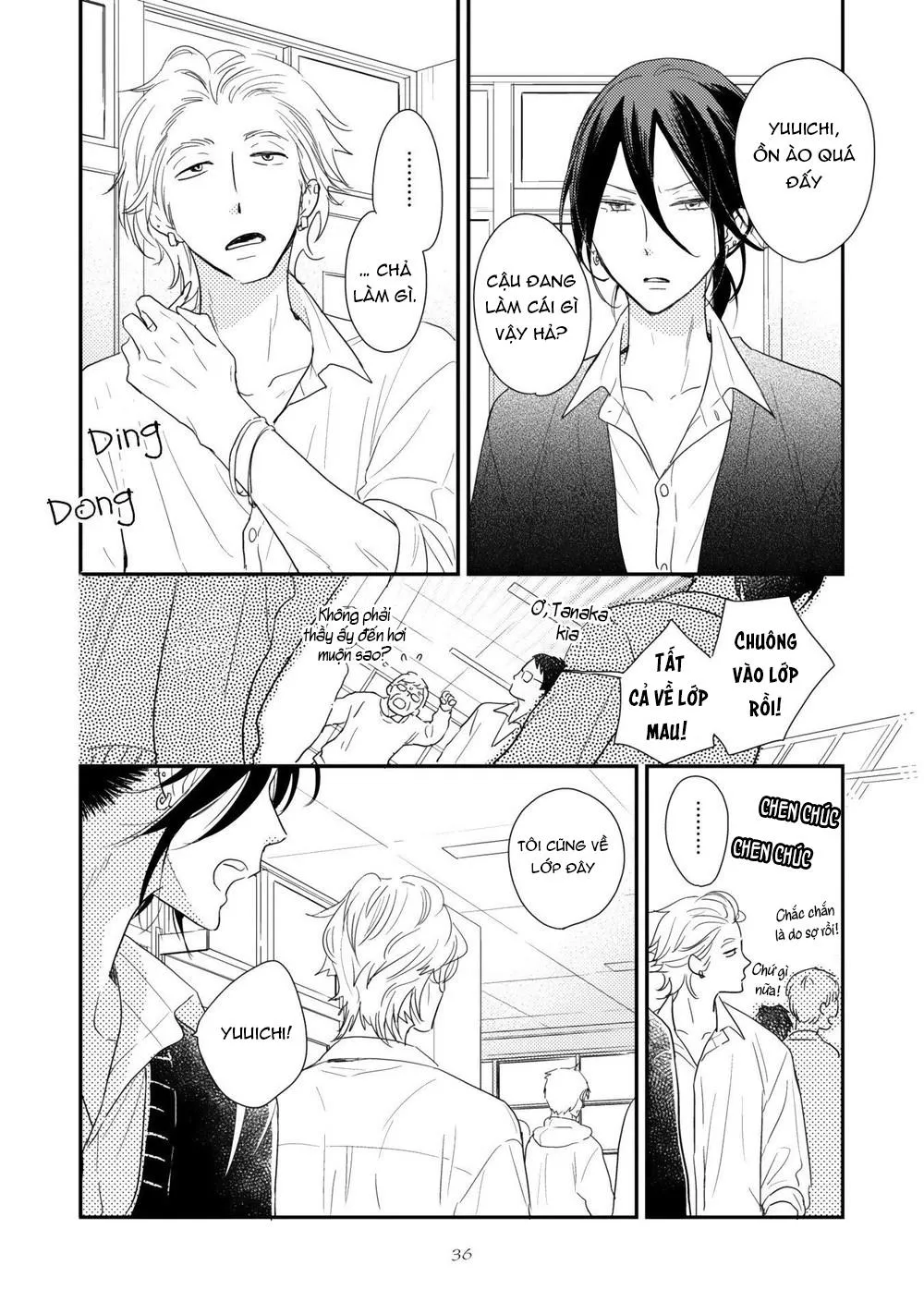 Ushiro no Seki no Katou-kun Chapter 1 Trang 38