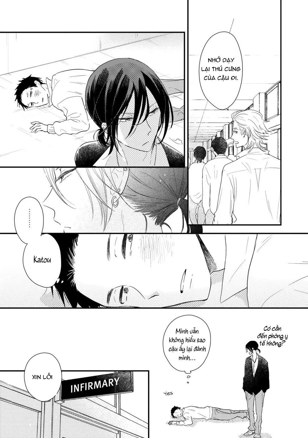 Ushiro no Seki no Katou-kun Chapter 1 Trang 39