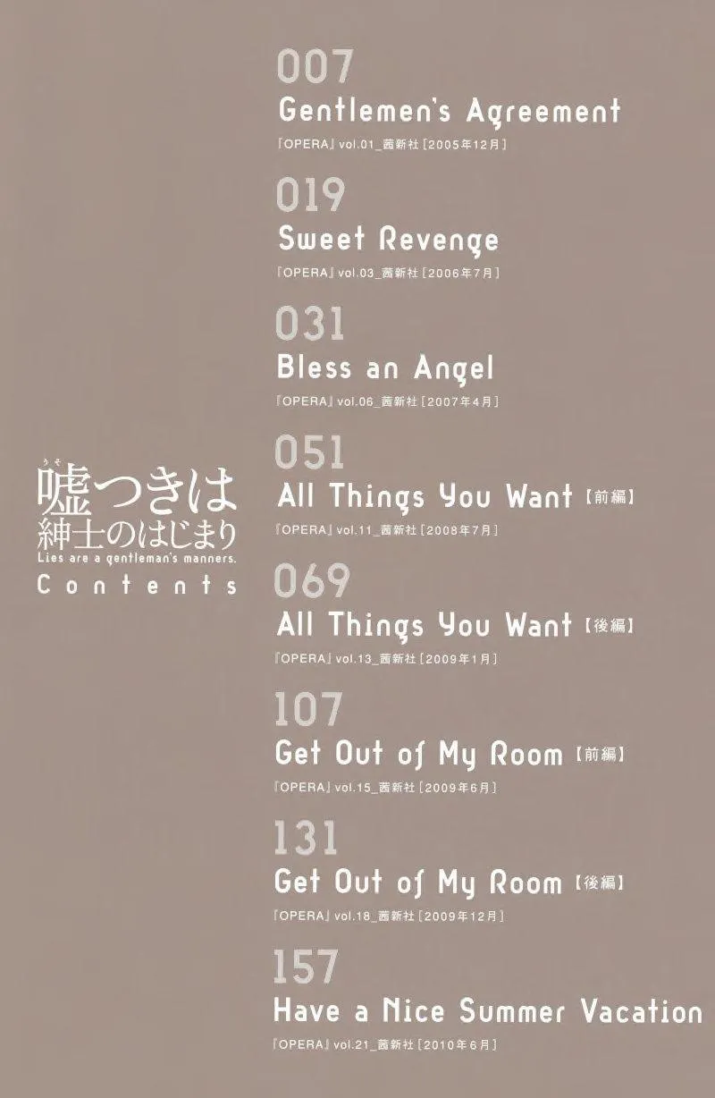 Usotsuki wa Shinshi no Hajimari Chapter 1 Trang 4