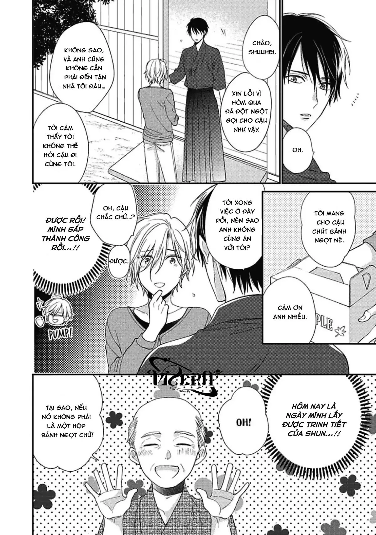 Utsui kun ga Shitekurenai Chapter 1 Trang 18