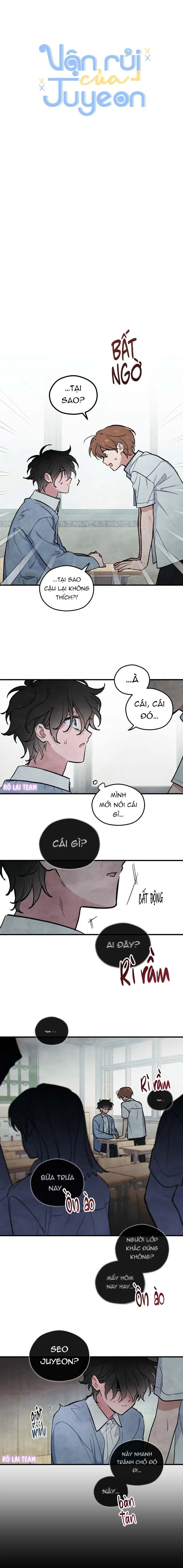 Vận rủi của Juyeon Chapter 8 Trang 3
