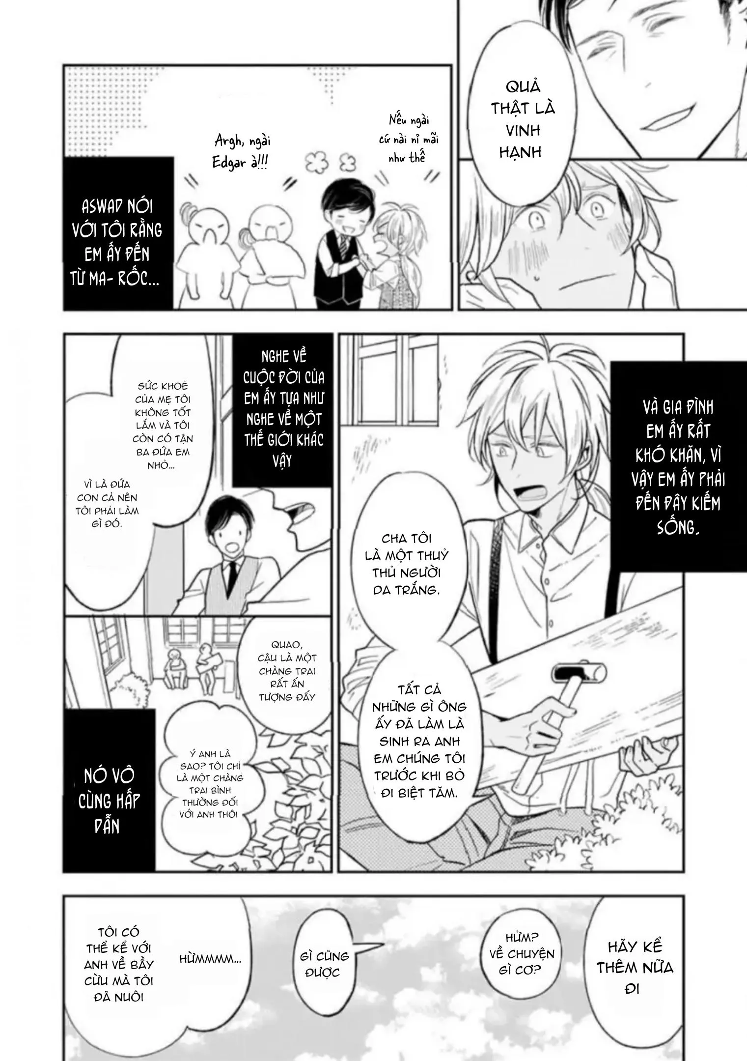 Vào Một Đêm Đầy Sao, Tình Yêu Đã Đến Chapter 3 Trang 8