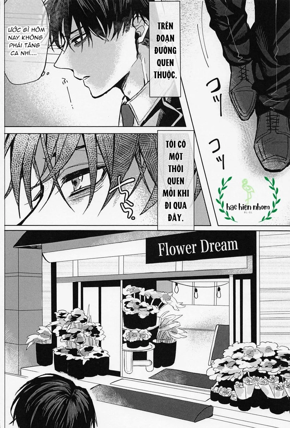 Vẻ mặt của người bán hoa khi đưa bạn về nhà Chapter 1 Trang 4