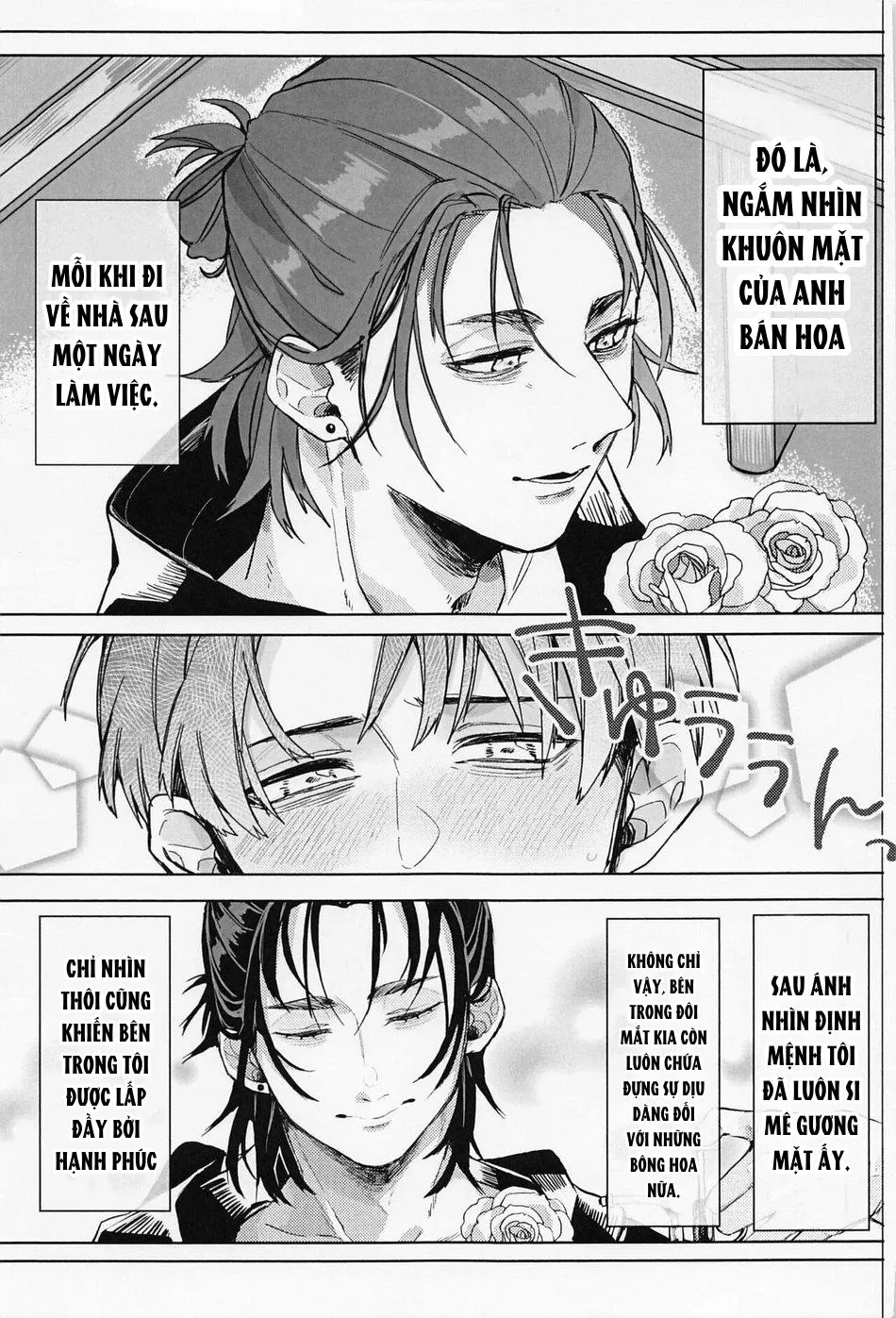 Vẻ mặt của người bán hoa khi đưa bạn về nhà Chapter 1 Trang 5