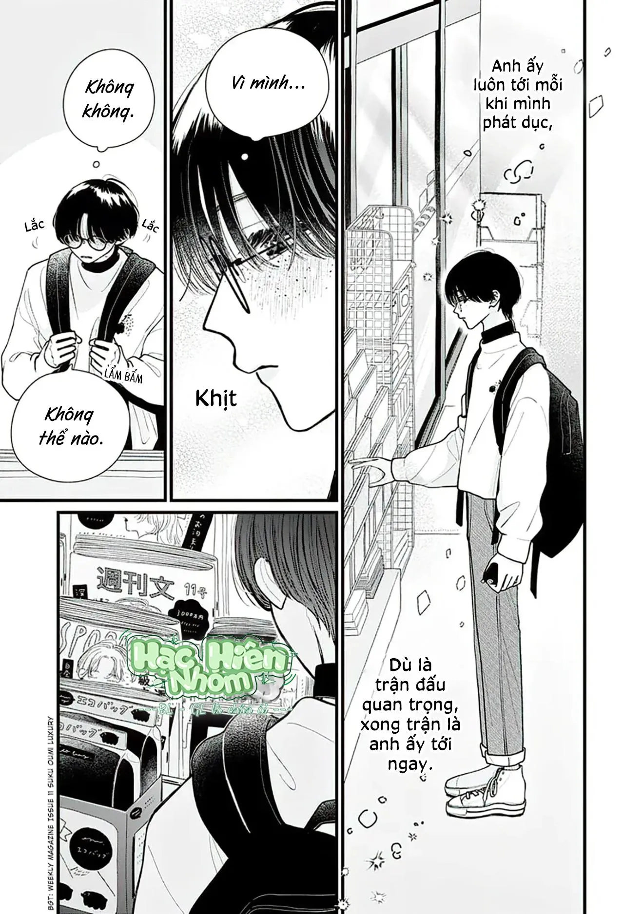 Veil Blue and Bouquet of Gardenias Chapter 2 Trang 6