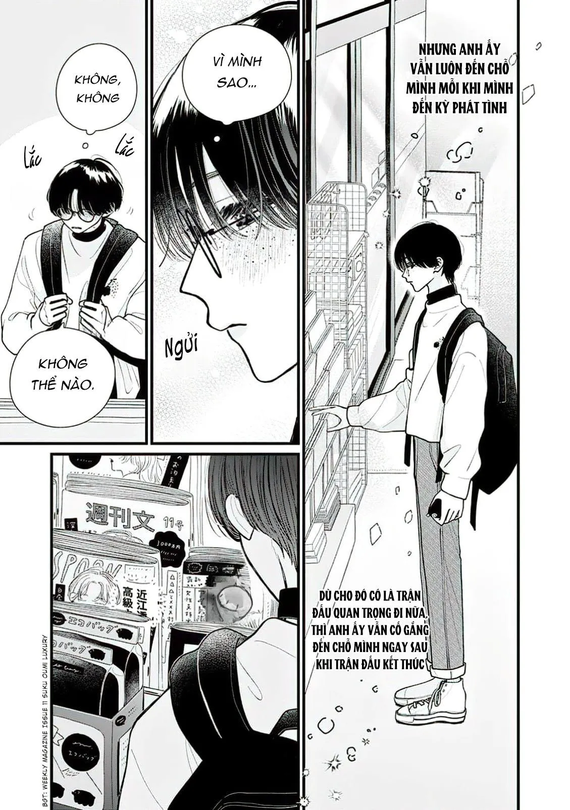 Veil Blue and Gardenia Bouquet Chapter 2 Trang 4