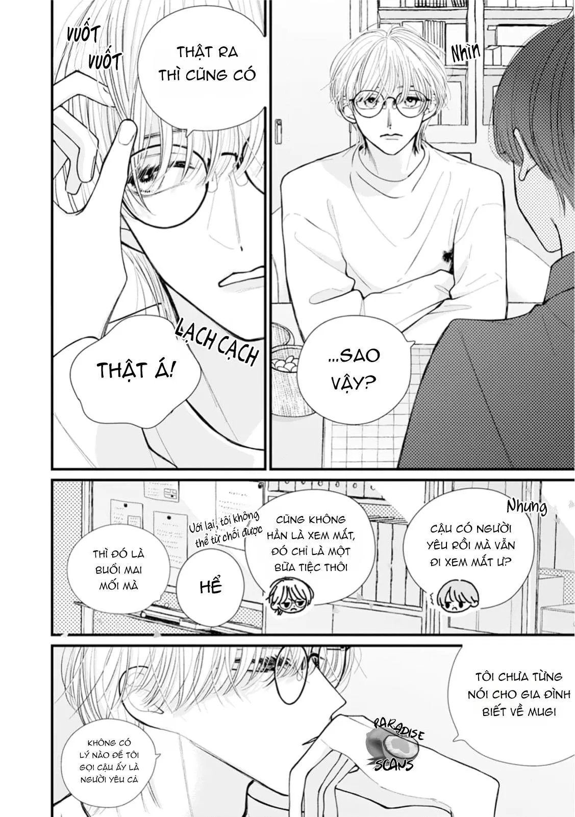 Veil Blue and Gardenia Bouquet Chapter 2 Trang 9