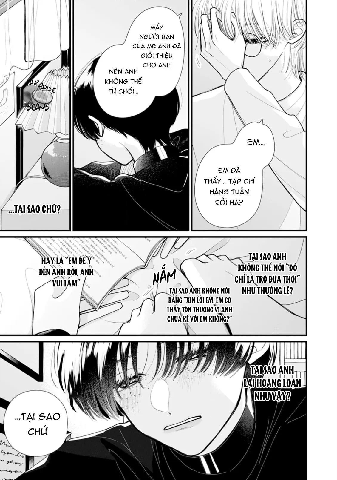 Veil Blue and Gardenia Bouquet Chapter 2 Trang 12